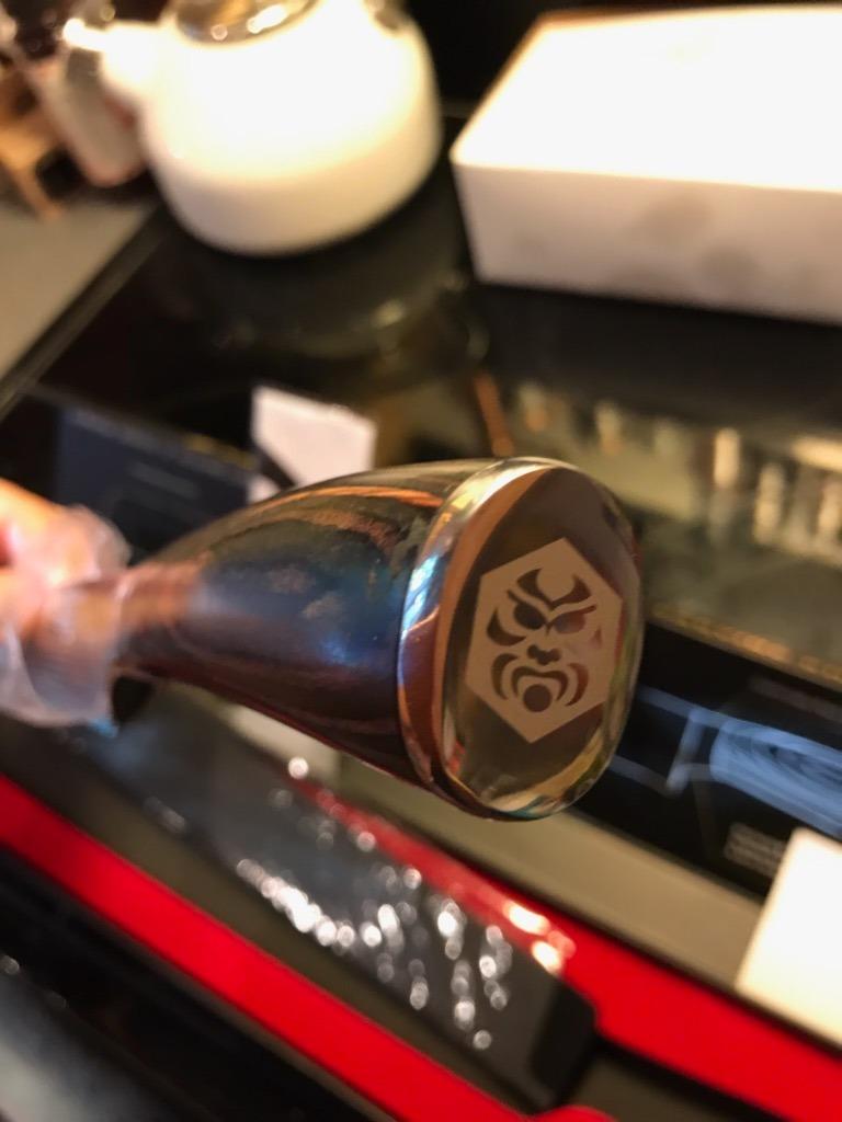 KESSAKU Carving Knife - 12 inch - Samurai Series - Razor Sharp - Granton Edge - Forged 7Cr17MoV High Carbon Stainless Steel - Wood Handle with Blade Guard customer photo 1