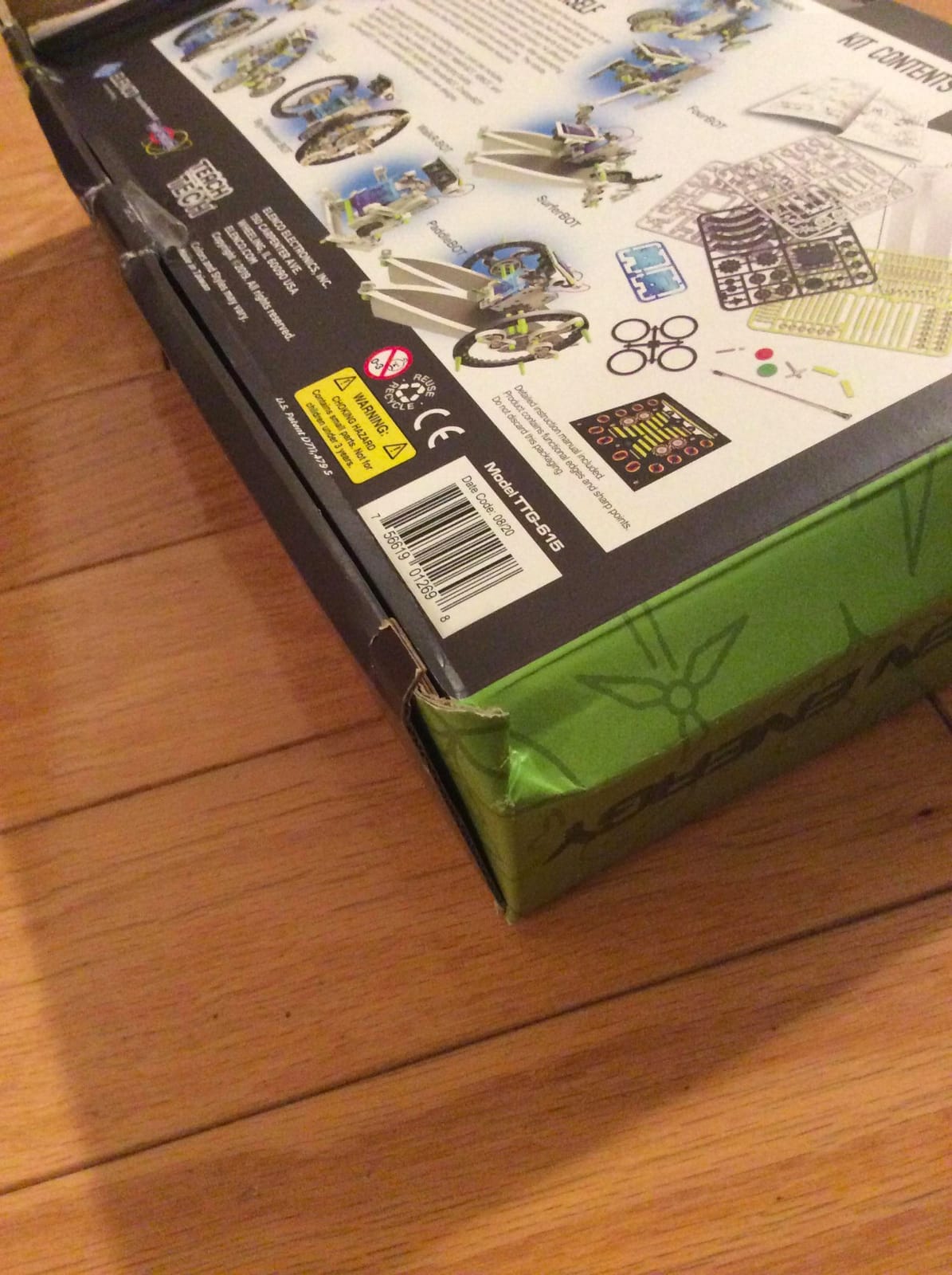 TEACH TECH SolarBot.14 STEM Solar Robot Building Kit, Ages 10+ customer photo 2
