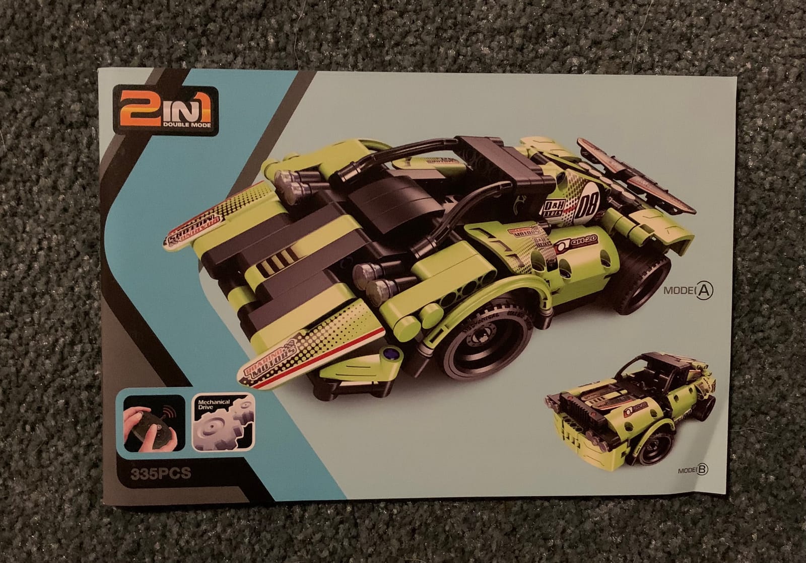 GAMZOO STEM Building Toys for Kids with 2-in-1 Remote Control Racer Snap Together Engineering Kits Early Learning Racecar Building Blocks - Best Gift for 6 7 8 9+Year Old Boys and Girls customer photo 1