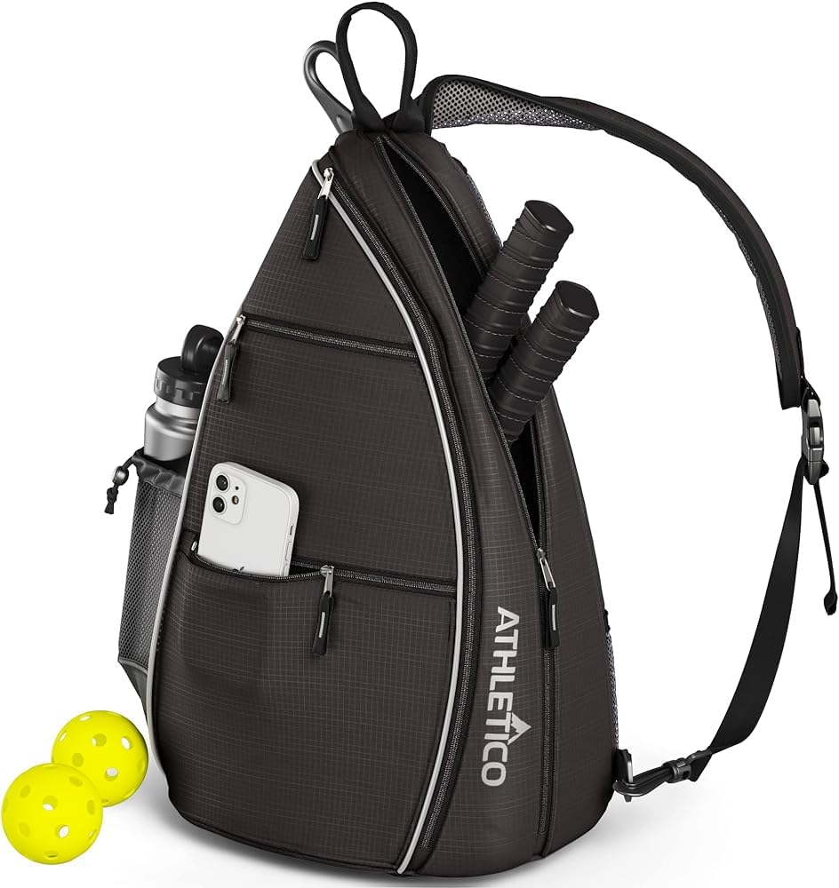 Athletico Sling Bag - Crossbody Backpack for Pickleball, Tennis, Racketball, and Travel for Men and Women customer photo 2