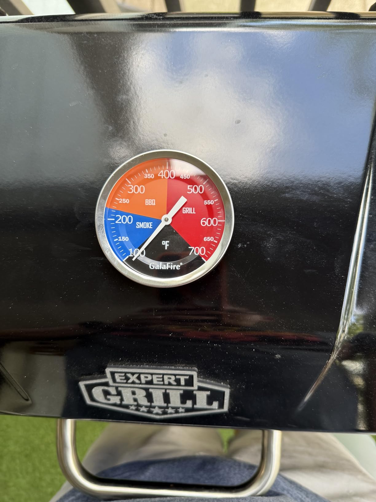 3 3/16 Inch BBQ Temperature Gauge for Smoker Wood Charcoal Pit customer photo 1