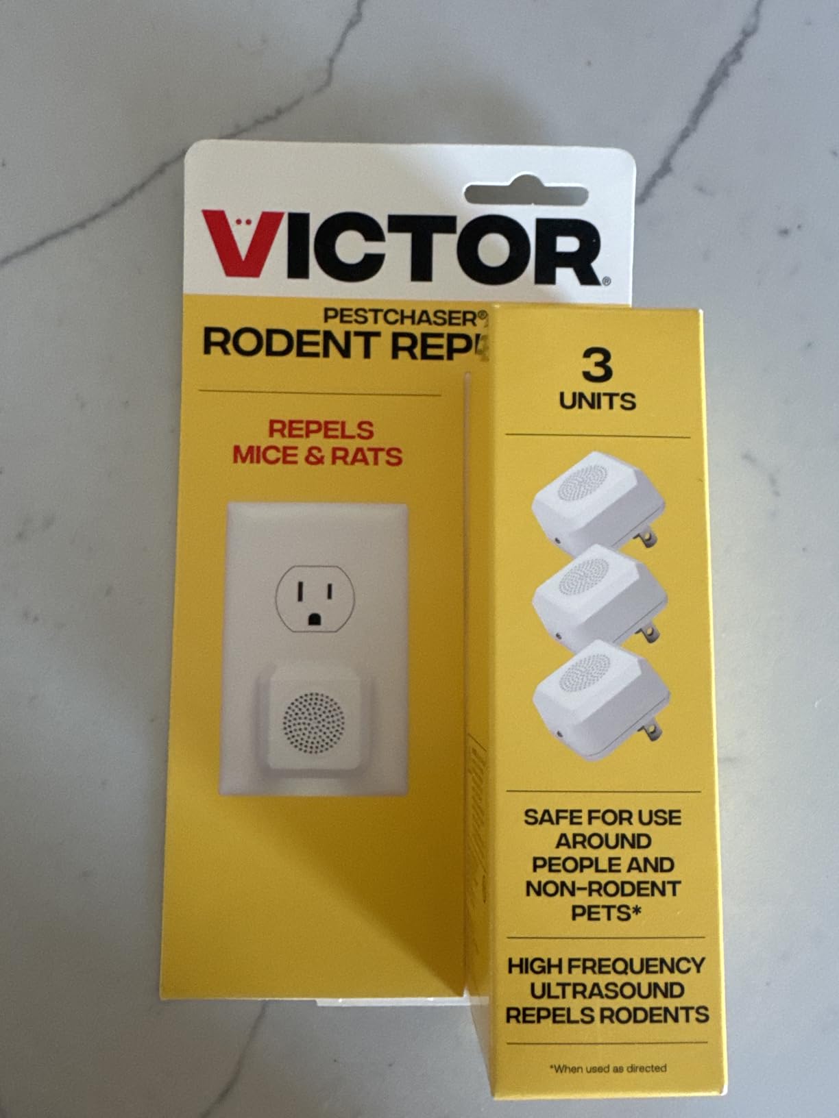 Victor PestChaser Rodent Repellent with Nightlight, 3-Pack customer photo 1