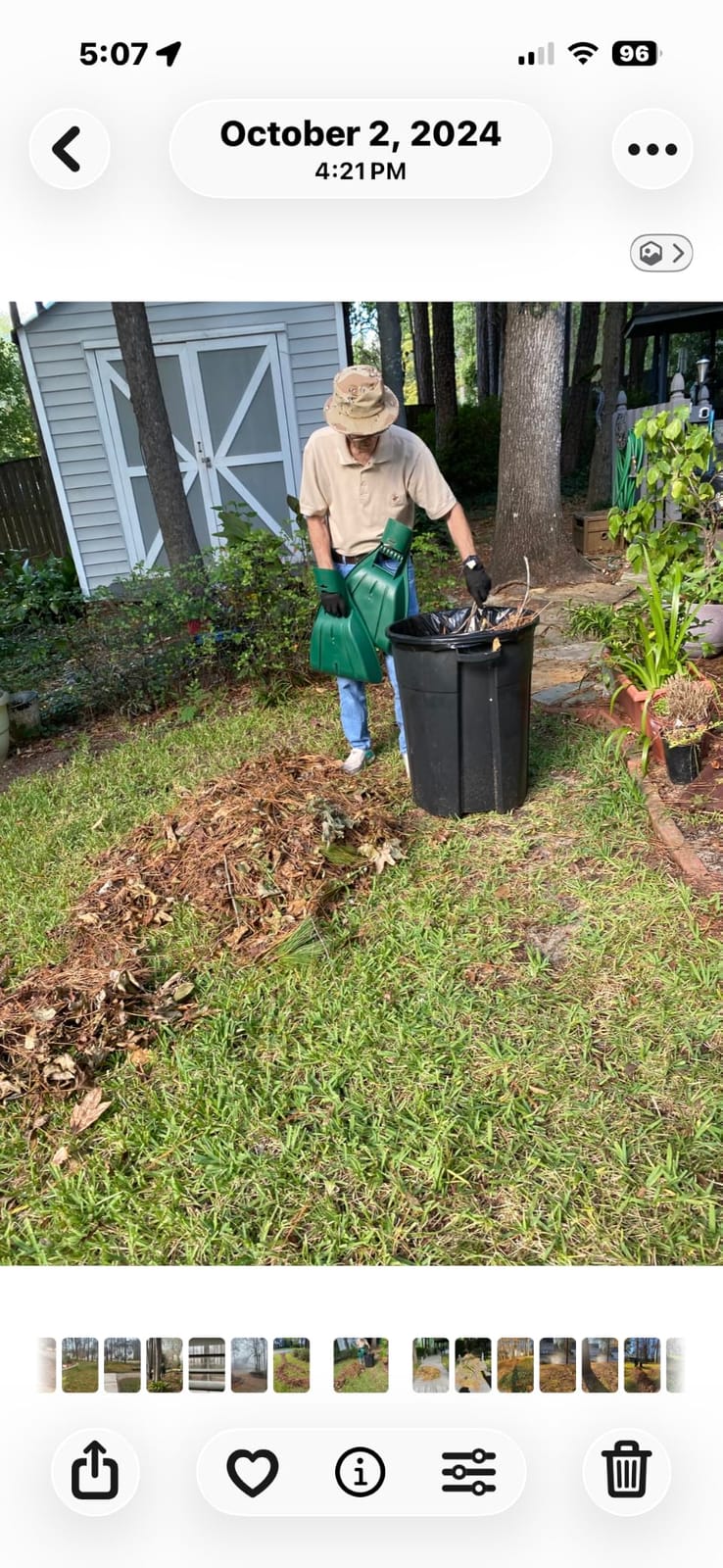 Large Leaf Scoops and Hand Rake Claw, Hand Held Garden Rake Grabbers customer photo 1