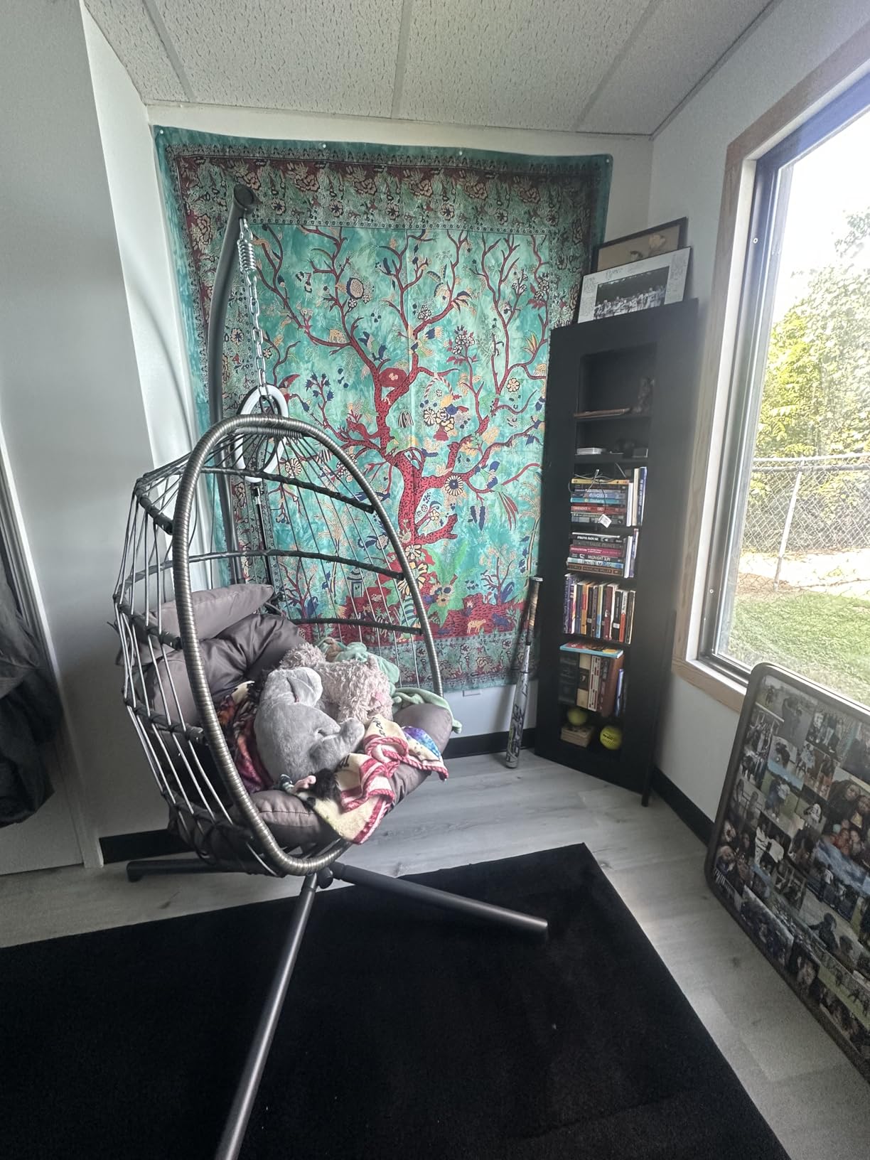 Brafab Swing Egg Chair with Steel Stand for Indoor Outdoor Patio Porch customer photo 1