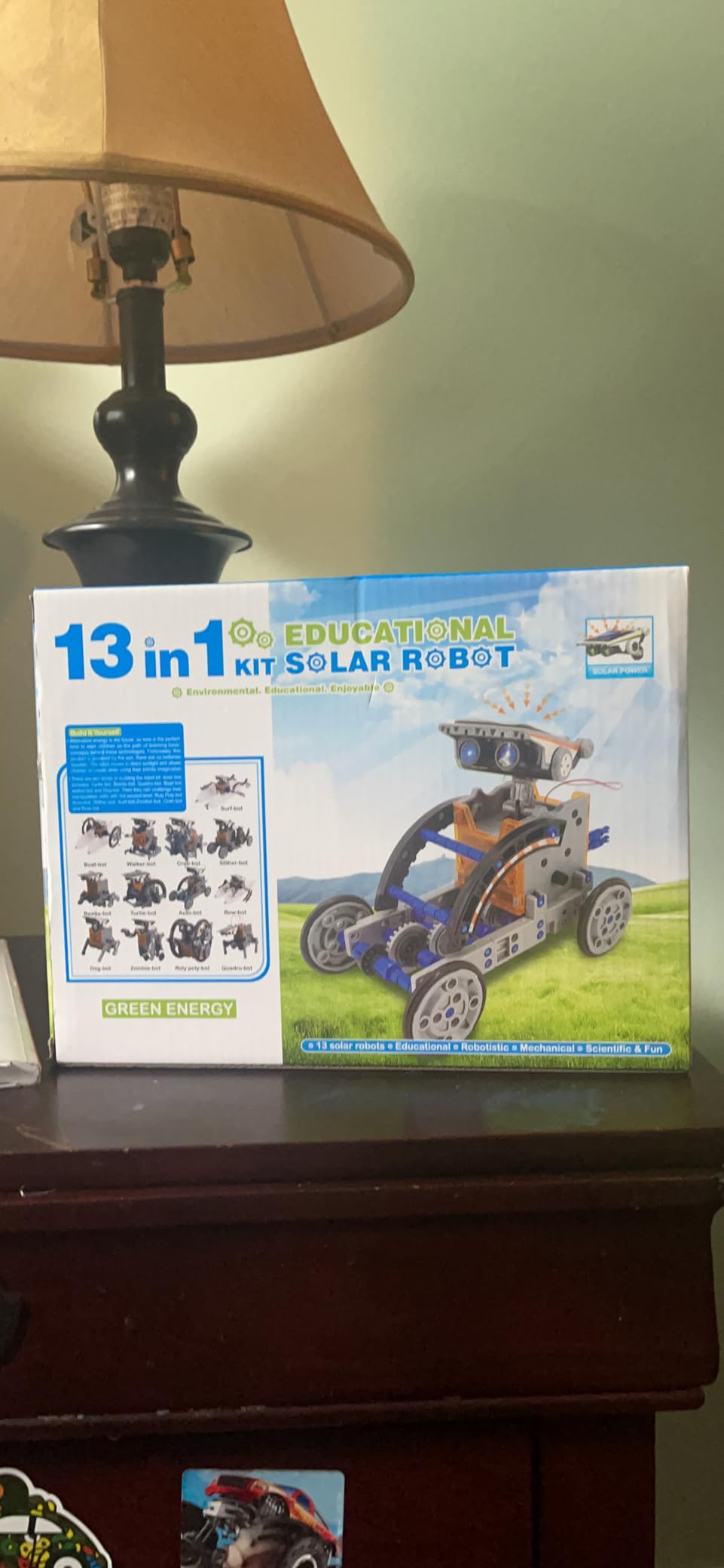 STEM 13-in-1 Solar Power Robots Toy,Educational Experiment DIY Robotics Kit customer photo 1