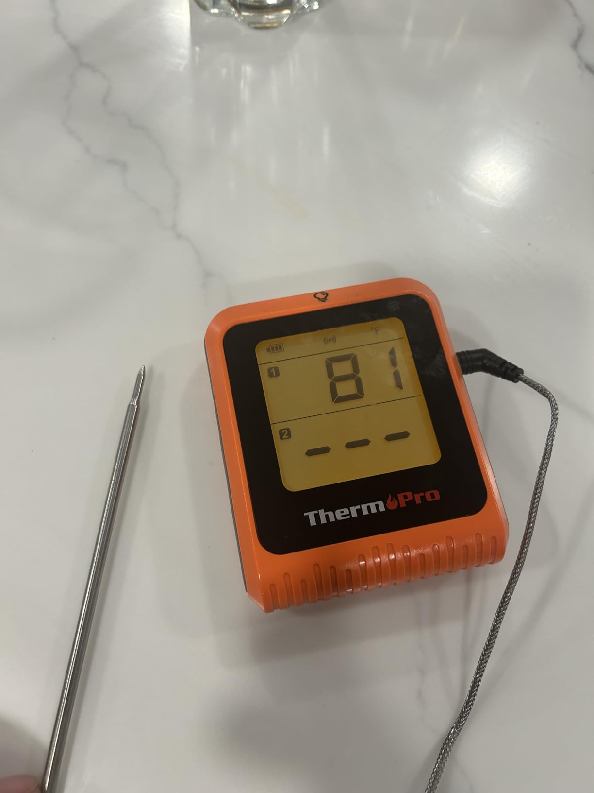 TempPro TempSync 650 ft Bluetooth Meat Thermometer with 2 Probes for Grill customer photo 1