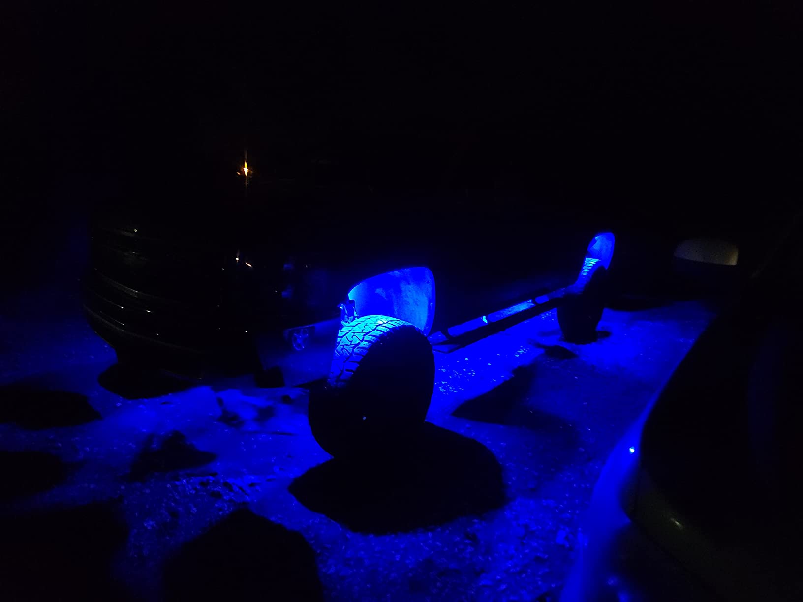 YiLaie Rock Lights for Trucks, 8 Pods RGB LED Rock Lights with APP/Remote Control & Music Mode, High Bright Multilcolor Waterproof IP68 Rock Neon Light Kits for Pickup Off Road RZR SUV ATV UTV Car customer photo 1