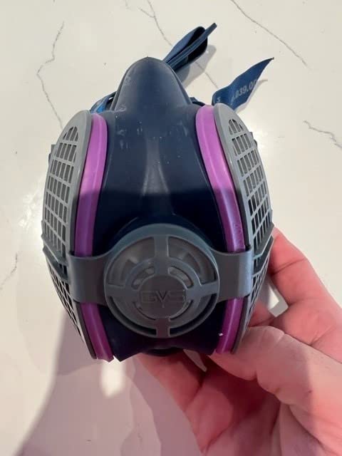 GVS ELIPSE P100 Elastomeric Half Mask with Source Control with Replaceable and Reusable Filters Included customer photo 1