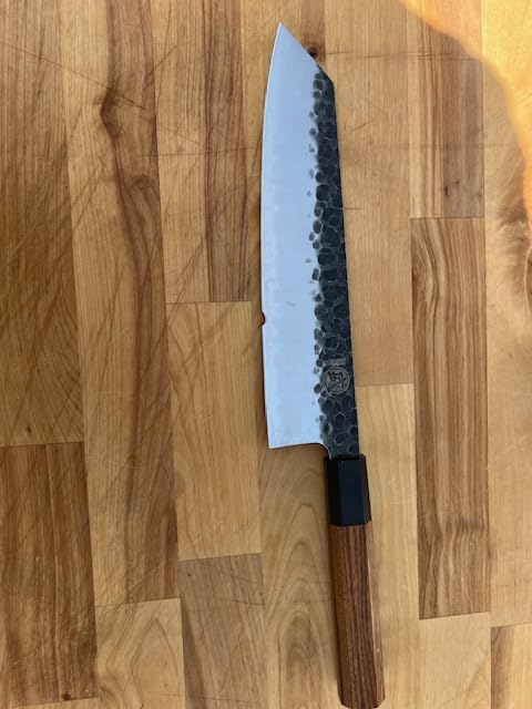 MITSUMOTO SAKARI 9-Inch Japanese Kiritsuke Knife, 3-layer 9Cr18MoV steel customer photo 1