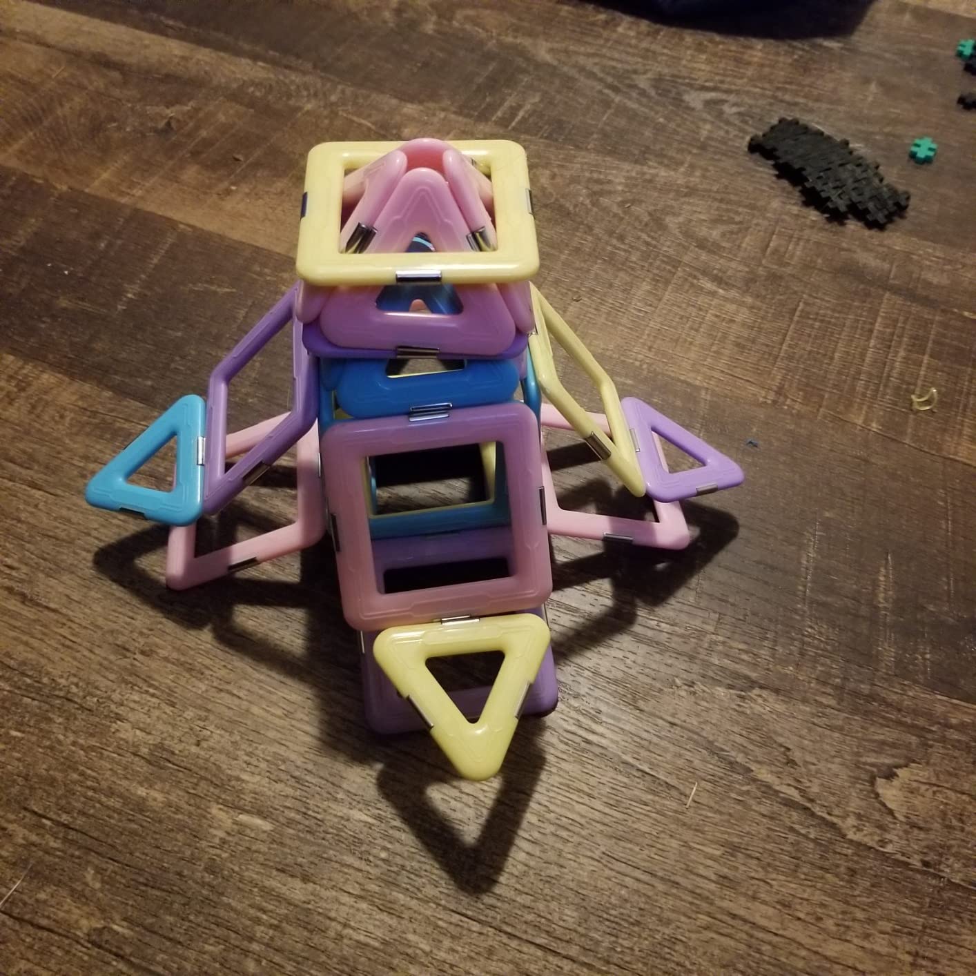 Tolnetr Magnetic Tiles Toys for 3 4 5 6 7 8+ Year Old Girls Boys Toddlers customer photo 2