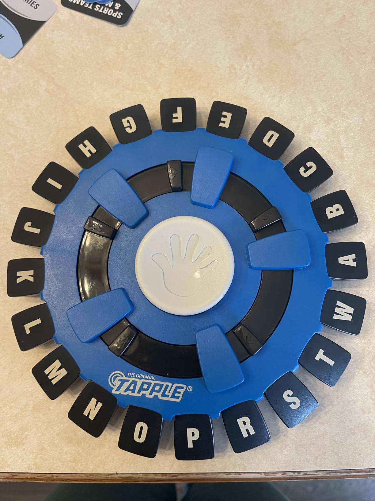 USAOPOLY The Original TAPPLE, The Fun & Fast-Paced Family Word Game customer photo 2