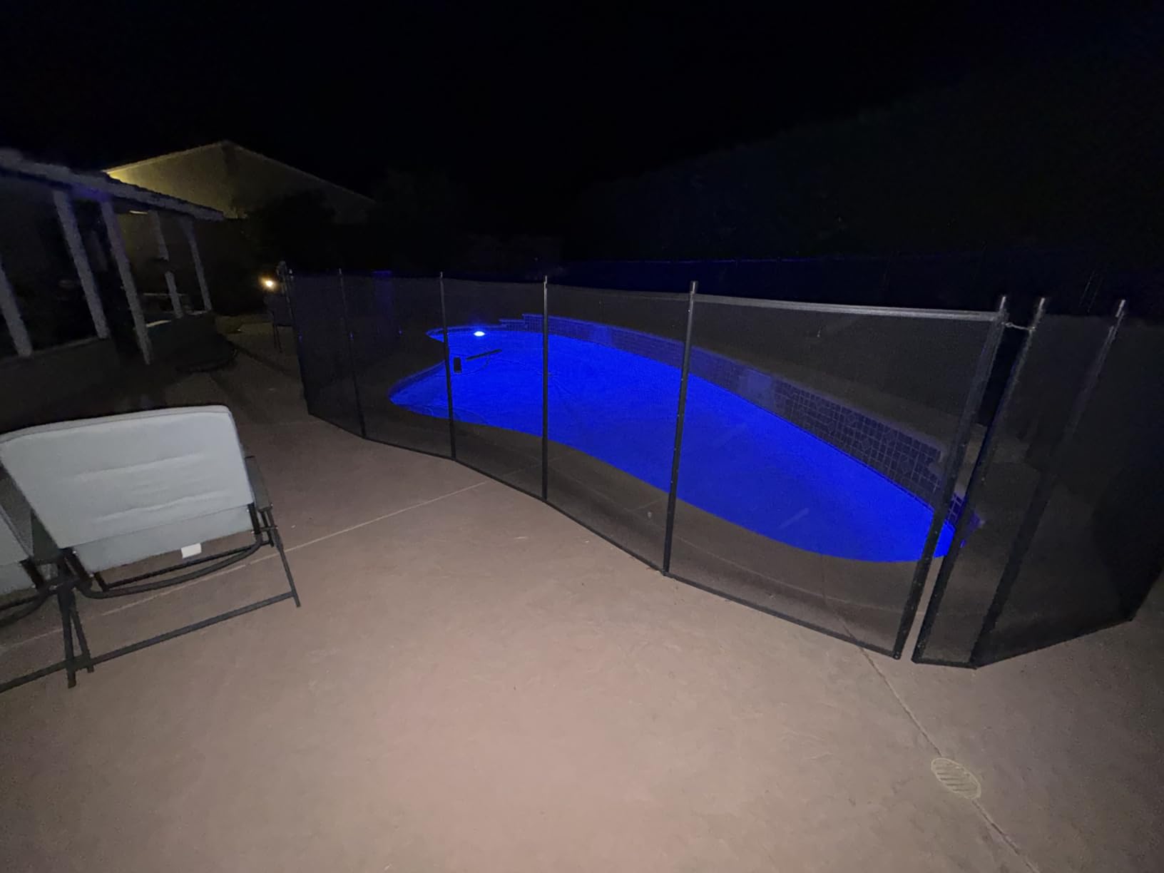 PN01DC LED Inground Pool Lighting System RGBW Color Change 10 Inch 50W, Remote/App Control, 120V AC, 100 Feet Cord customer photo 2