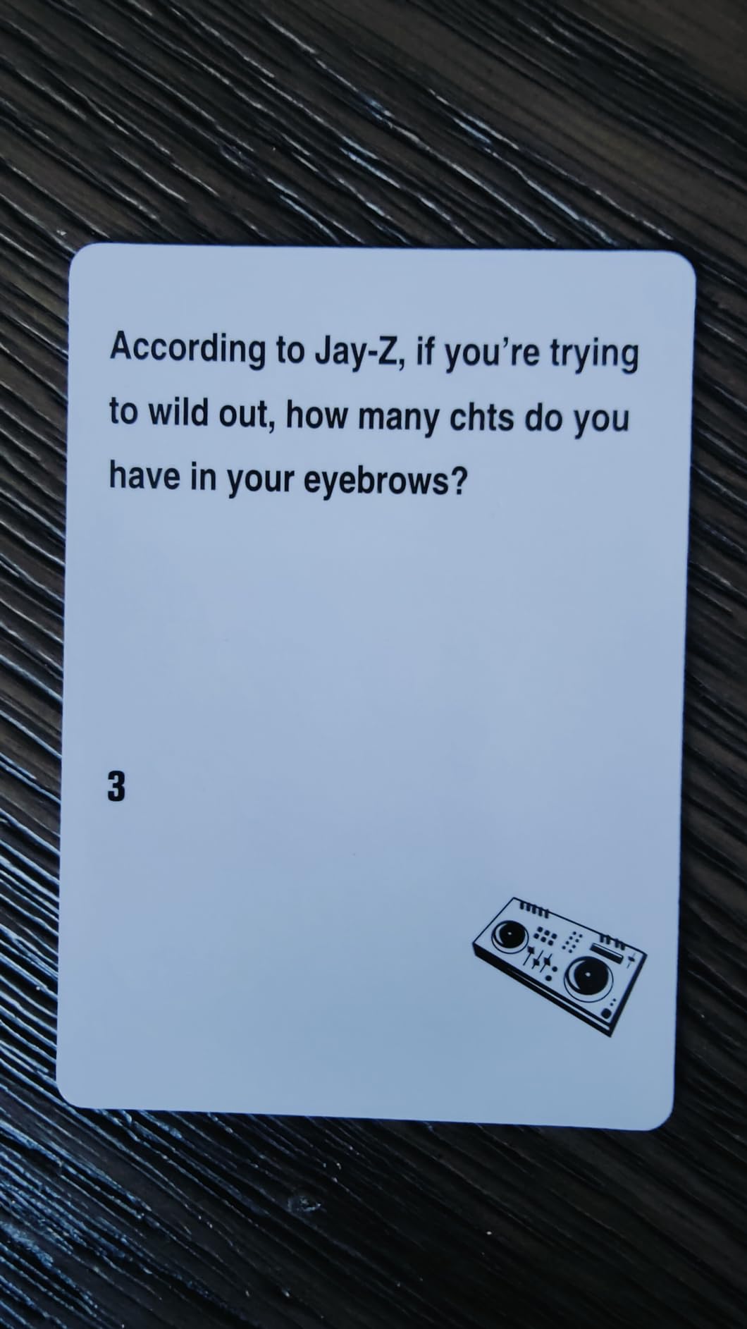 Lyrically Correct '90s & 2000s Hip-Hop & R&B Music Trivia Card Game customer photo 2