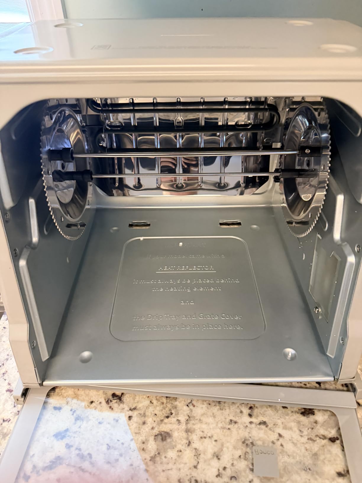 Ronco 5000 Platinum Digital Countertop Rotisserie Oven, 12-lb Capacity customer photo 2