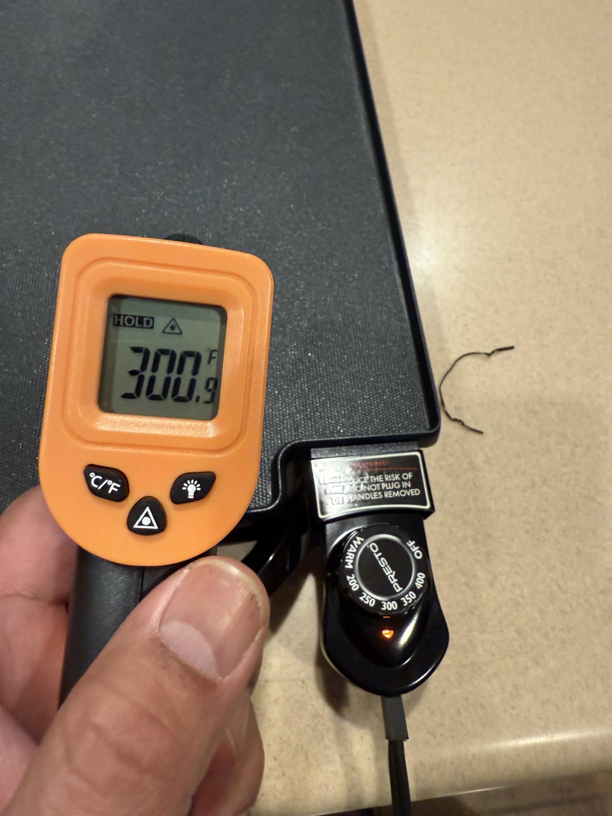 Infrared Thermometer Gun for Griddle, Temperature Gun for Pizza Oven HVAC customer photo 2