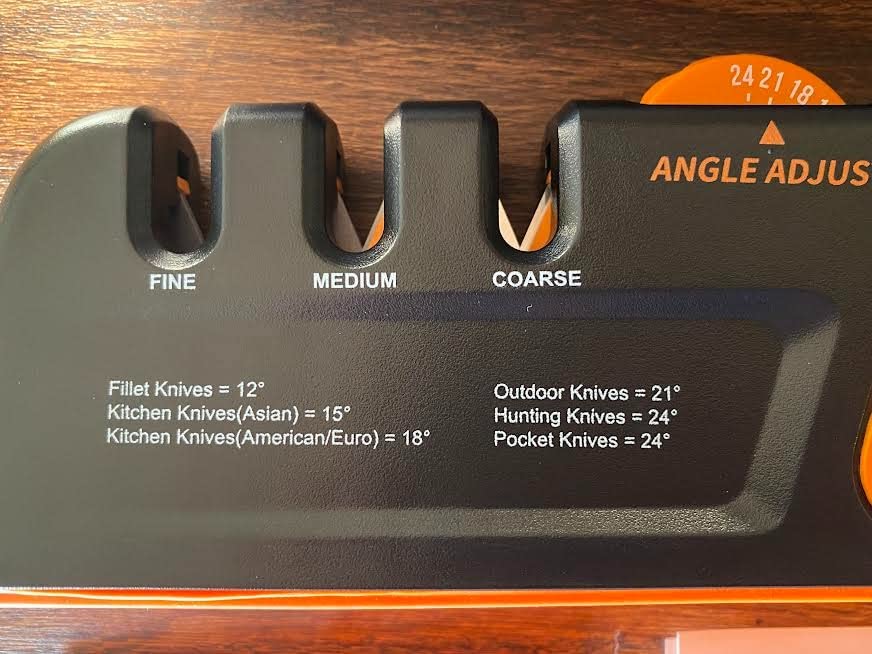 5 Precision Adjust Knife Sharpener- 3-Stage Premium Kitchen Knife Sharpener customer photo 2