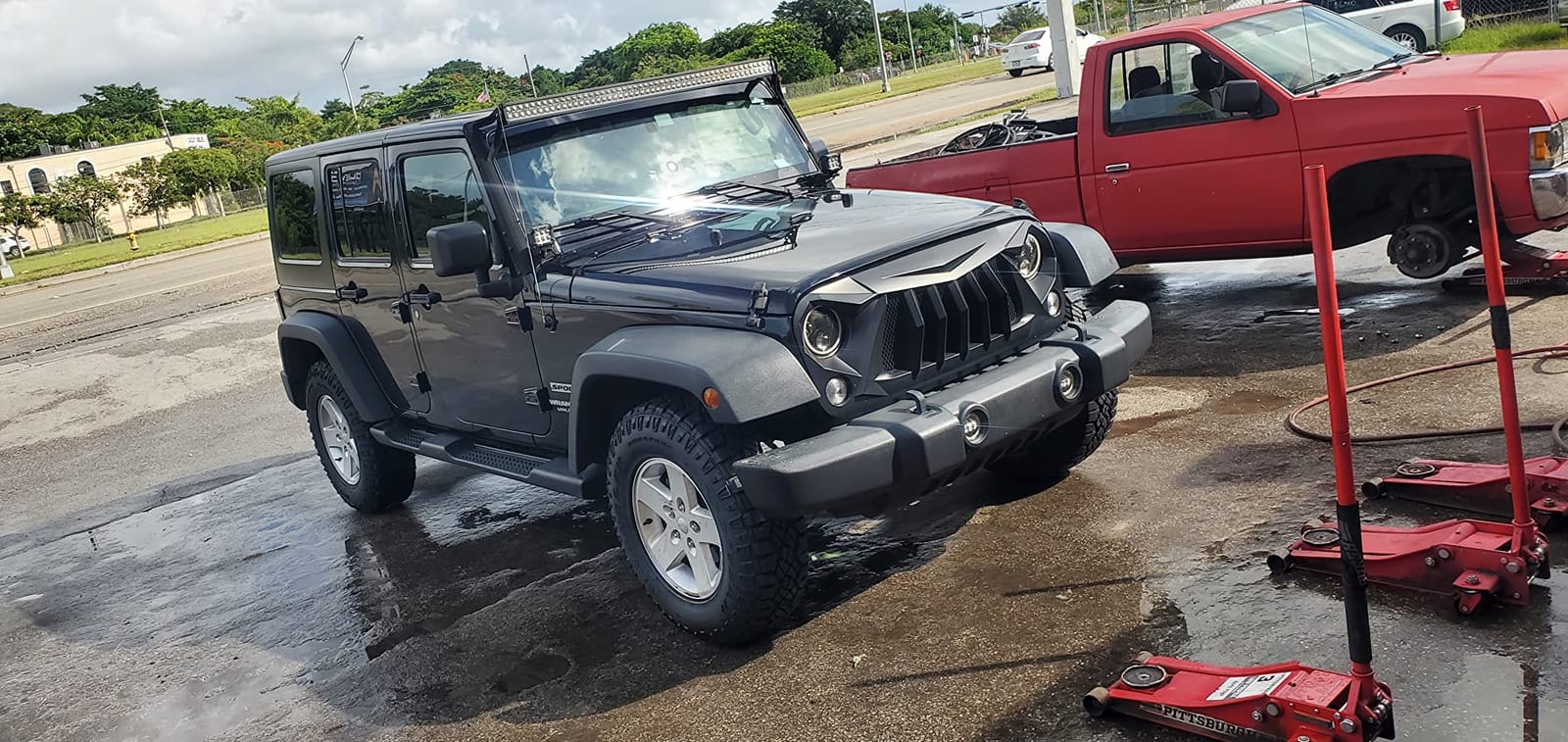 Richeer 2 inch 5x5 Hubcentric Wheel Spacers for 2018-2024 Wrangler JL customer photo 1