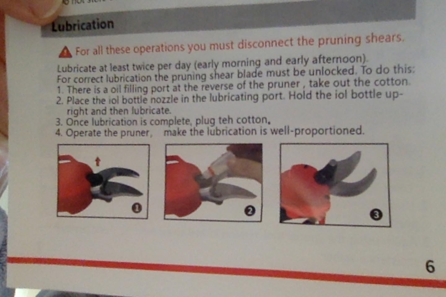 Electric Pruning Shears, 2.36