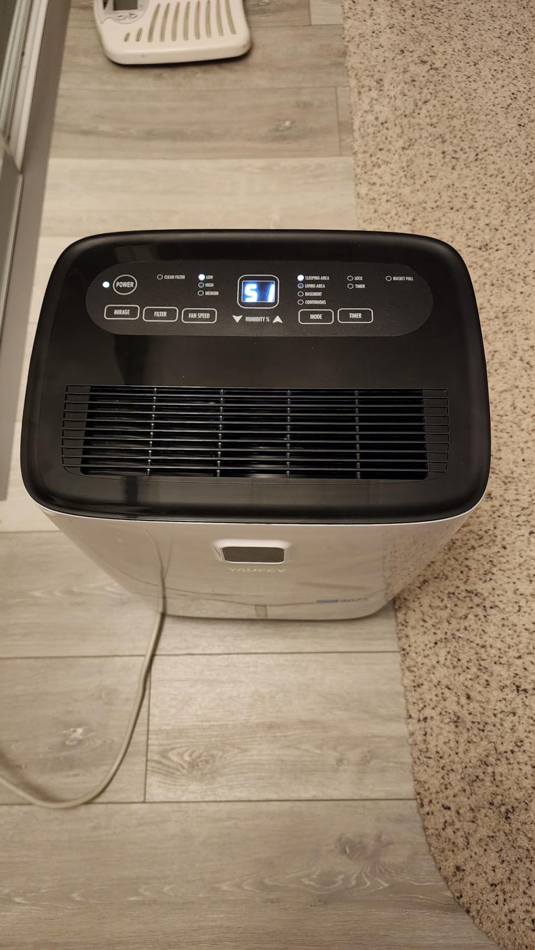 120 Pint Dehumidifier for Basement 6000 Sq. Ft with Drain Hose, ENERGY STAR customer photo 1