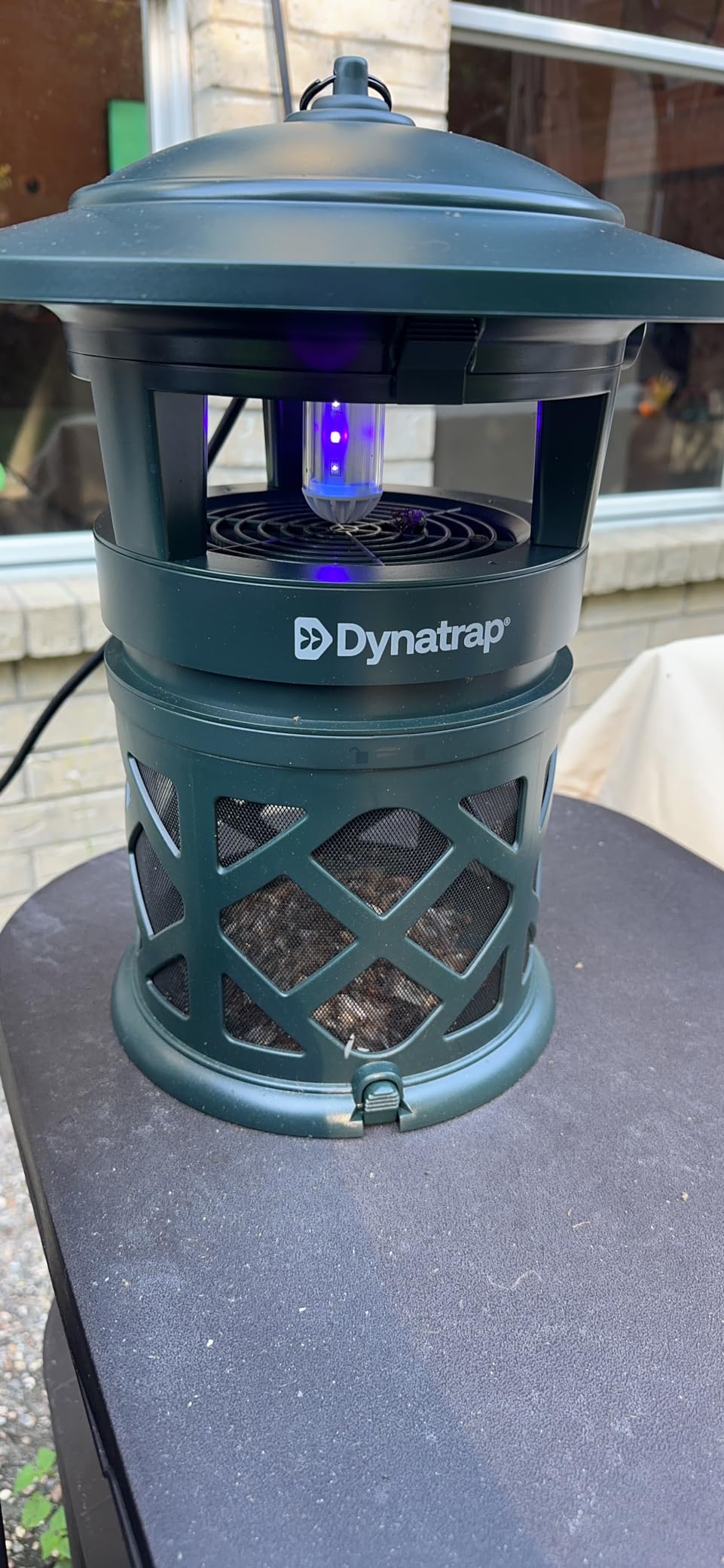 DynaTrap DT2030-GRSR Fly Traps Outdoor - Mosquito & Flying Insect Killer for 1 Acre – Kills Flies, Gnats, Wasps - Bug Zapper Alternative - Green customer photo 2
