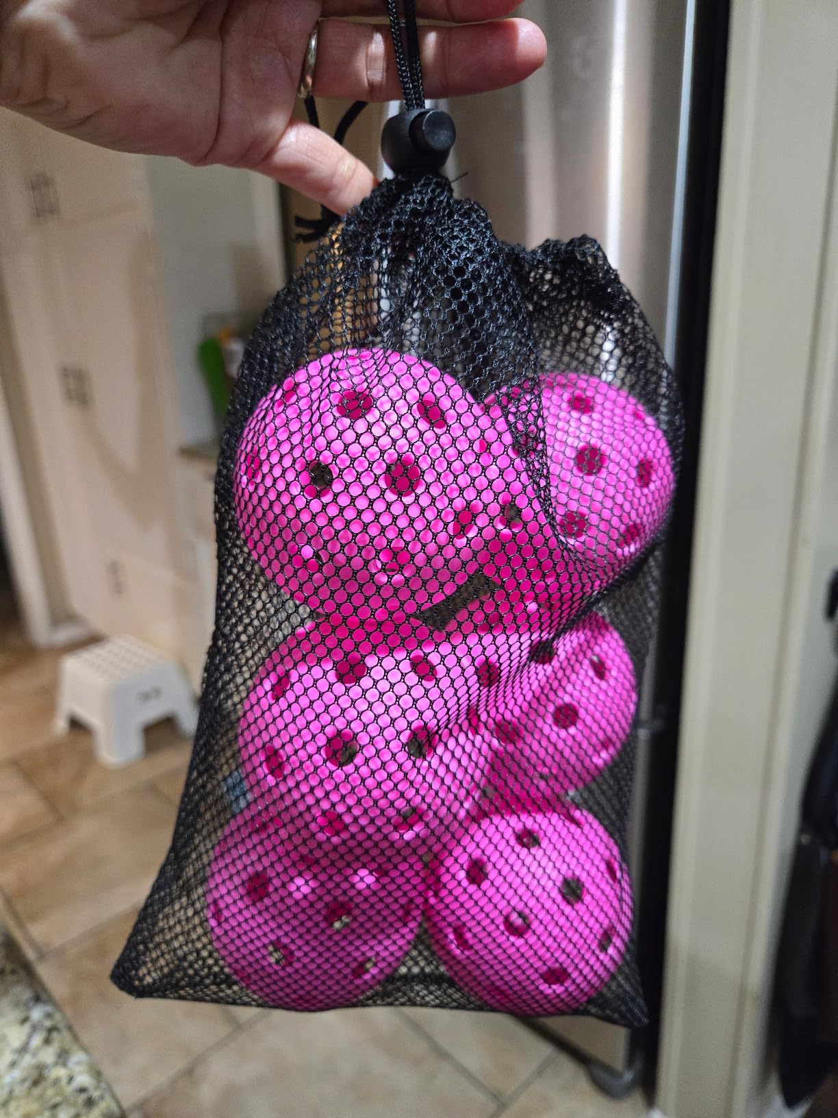 Magicorange Pickleball Balls,USAPA Approved 40 Holes Outdoor Pickleballs customer photo 2