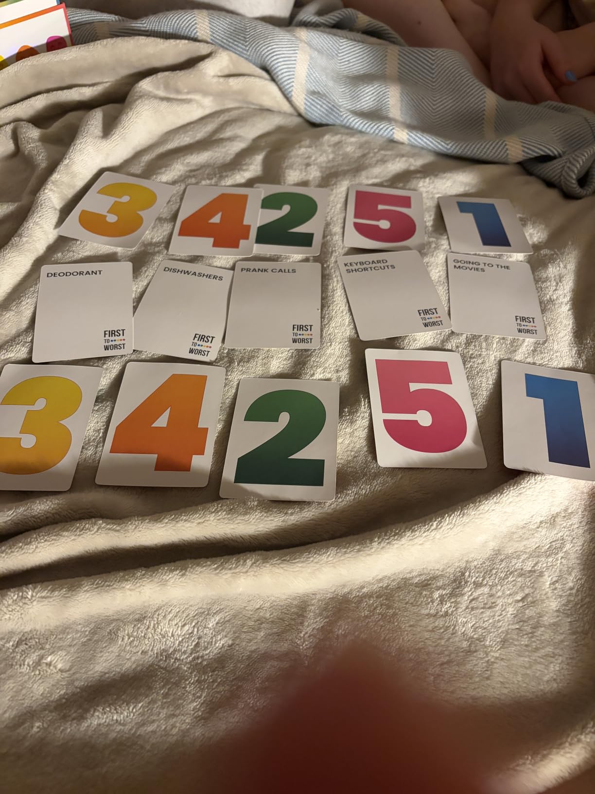 FIRST TO WORST Party Game – The Card Game About How Your Friends and Family Rank Things | Funny Ranking & Guessing Board Game for Friends & Family, Game Nights, Parties & Fun Gift Ideas customer photo 1