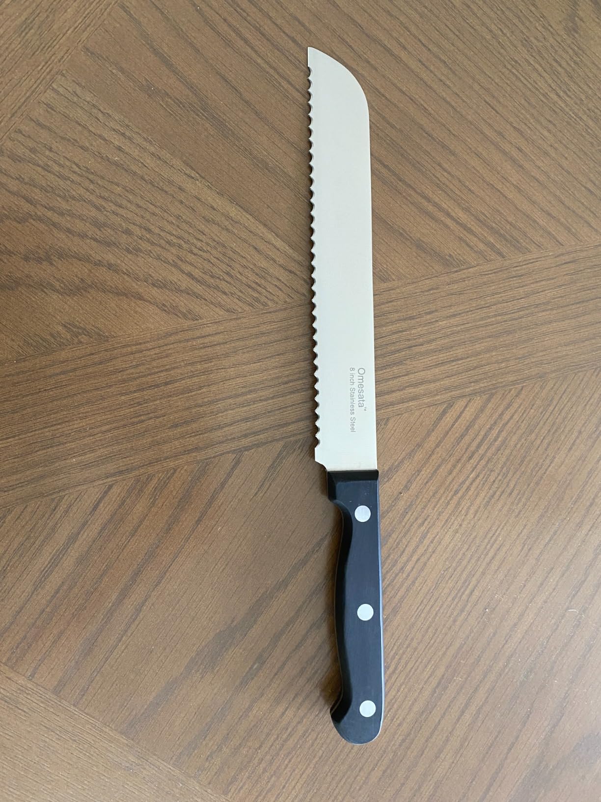 Omesata Bread Knife, Serrated Bread Knives for Homemade Bread Sourdough customer photo 2