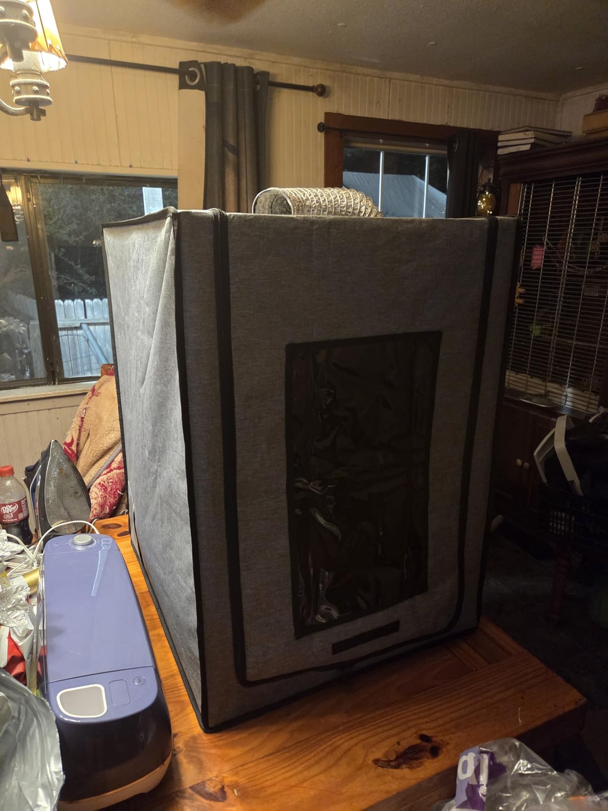 Multifunctional 3D Printer Enclosure Ventilation Eliminate Odors Tent Cover customer photo 2