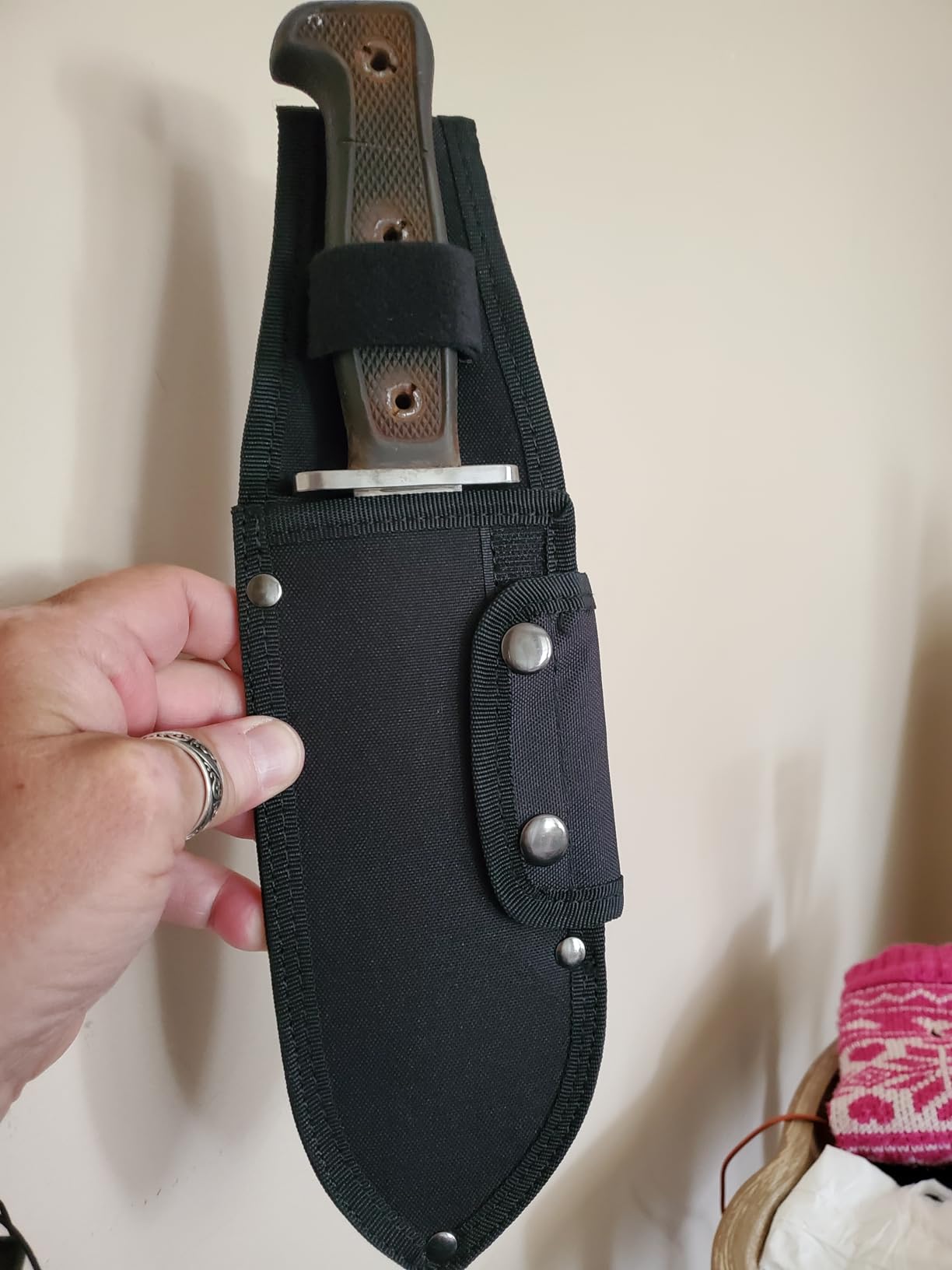 Universal Knife Sheath,Oxford Chef Knife Sheaths for Fixed Blade Knives customer photo 1
