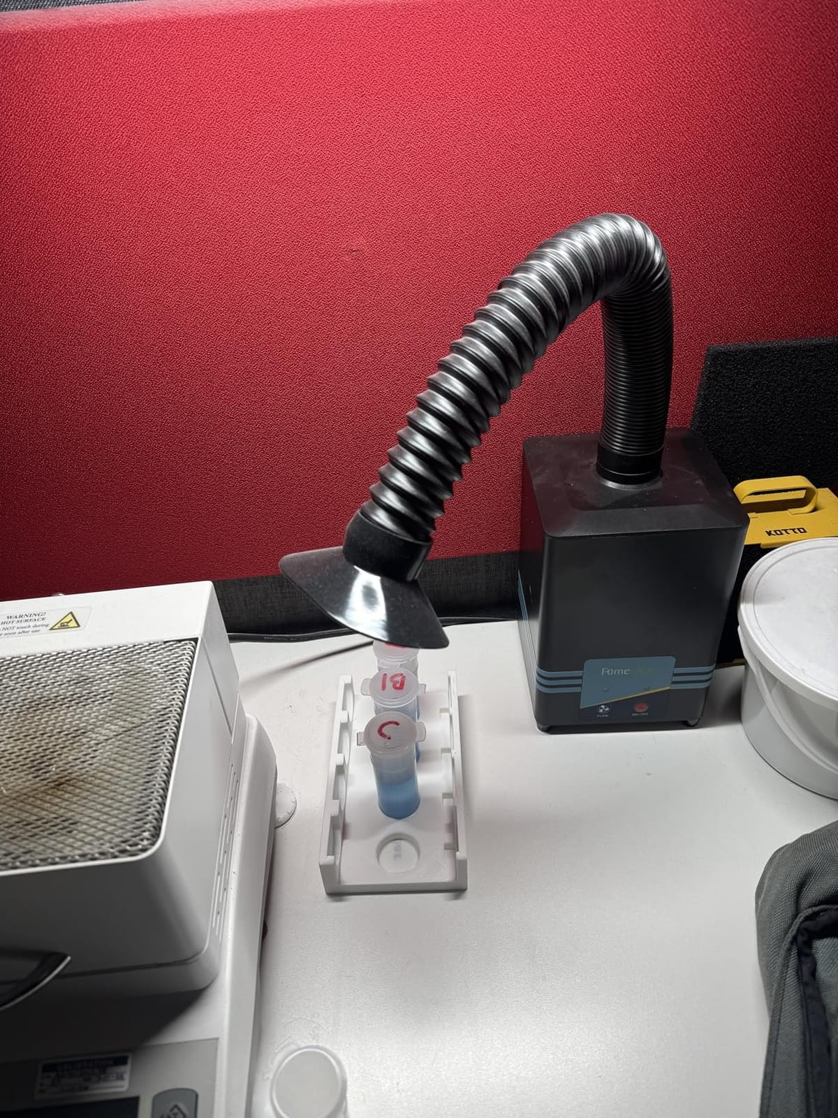 FumeClear FC-2001A Solder Fume Extractor, 2-in-1 H13 HEPA Activated Carbon customer photo 2