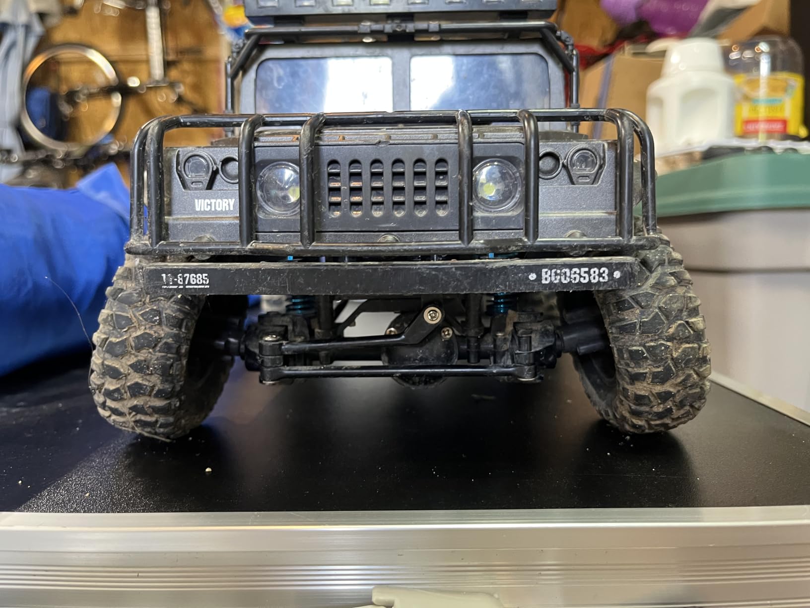 SIMREX 1/16 Scale Hobby Grade RC Car, 36 KPH High Speed 4WD Remote Control Monster Truck, All Terrain Off-Road 4x4 Vehicle w/ 2.4 GHz Radio, Electric RC Truck for Kids & Adults Outdoor Play customer photo 1