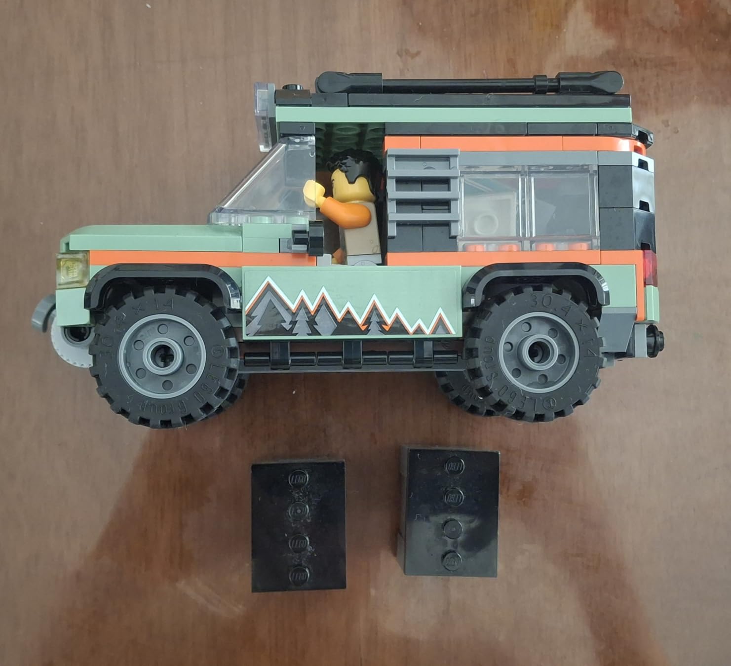 LEGO City Off-Road 4x4 Mountain Truck Toy - Building Toy Set for Kids, Boys and Girls, Ages 6+ - Fun Gift Idea for Birthdays and Holidays - with Adventurer Minifigure and Accessories - 60447 customer photo 1