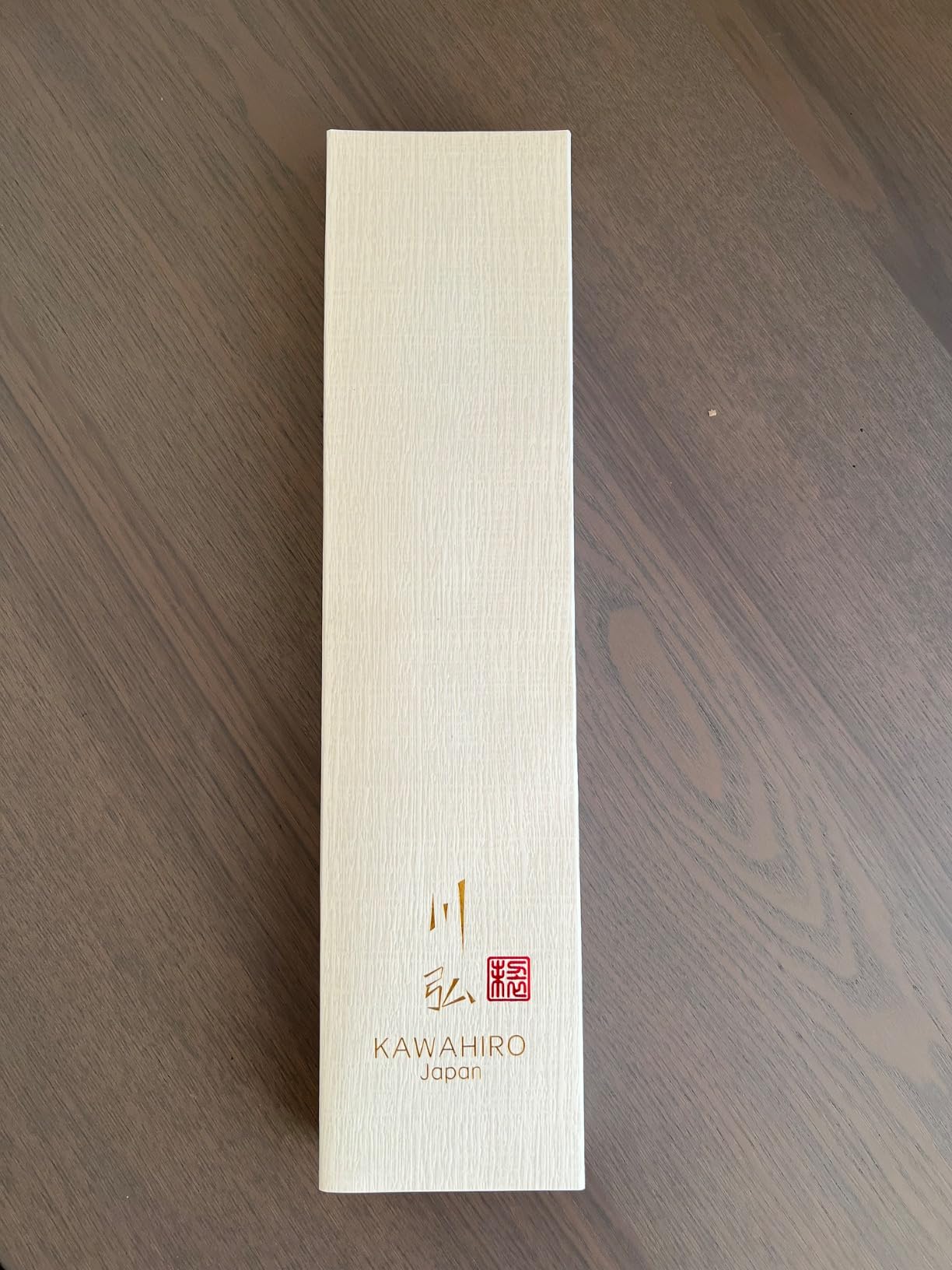 KAWAHIRO 210mm Japanese Kiritsuke Chef Knife with Tri-Ply VG-10 Stainless Steel Blade, Ergonomic Handle Grip and Premium Wood Box, Cooking Gifts for Men Women customer photo 2
