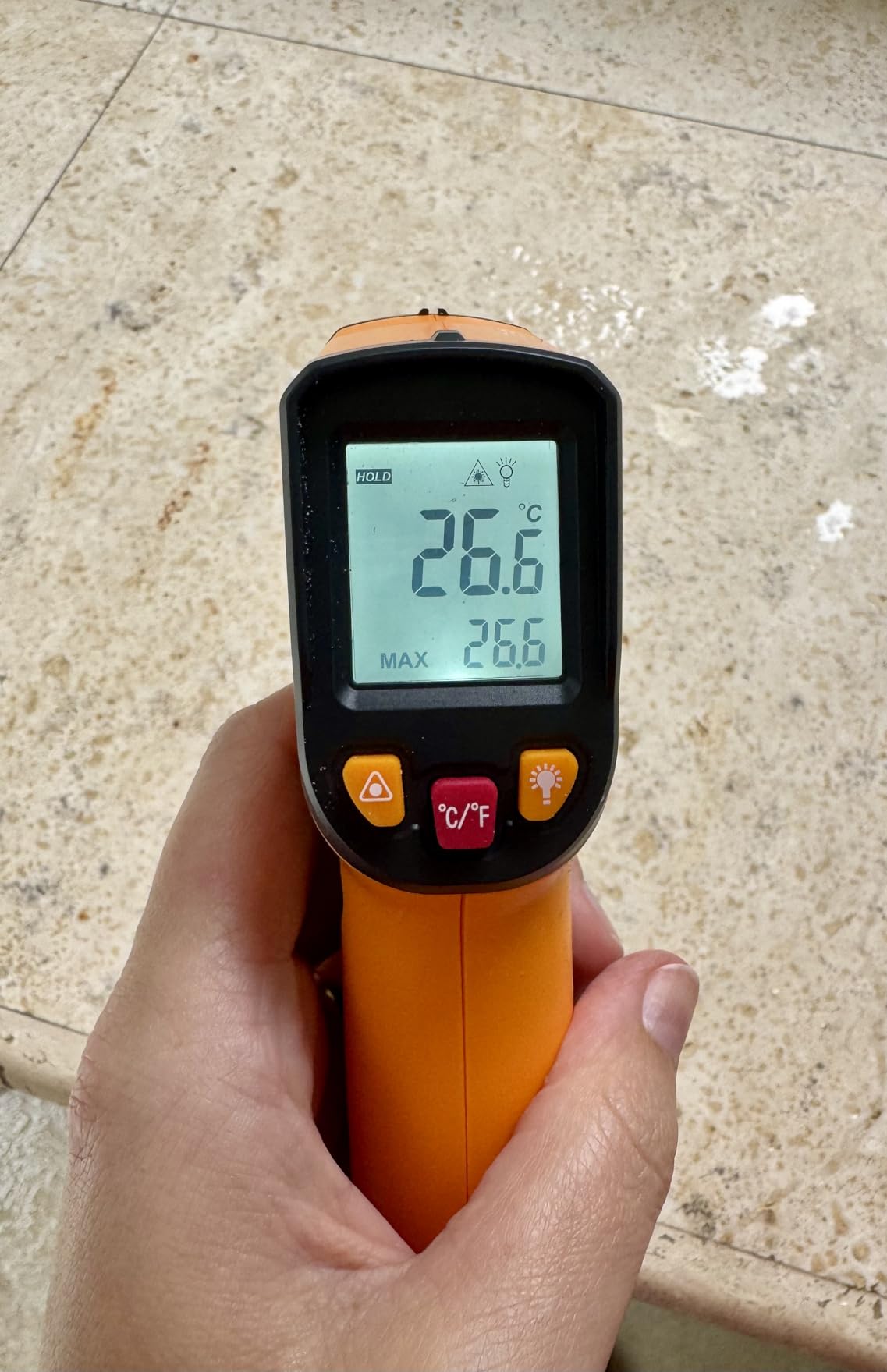 KNINE OUTDOORS Infrared Thermometer Gun, -58℉ to 1112℉ customer photo 2