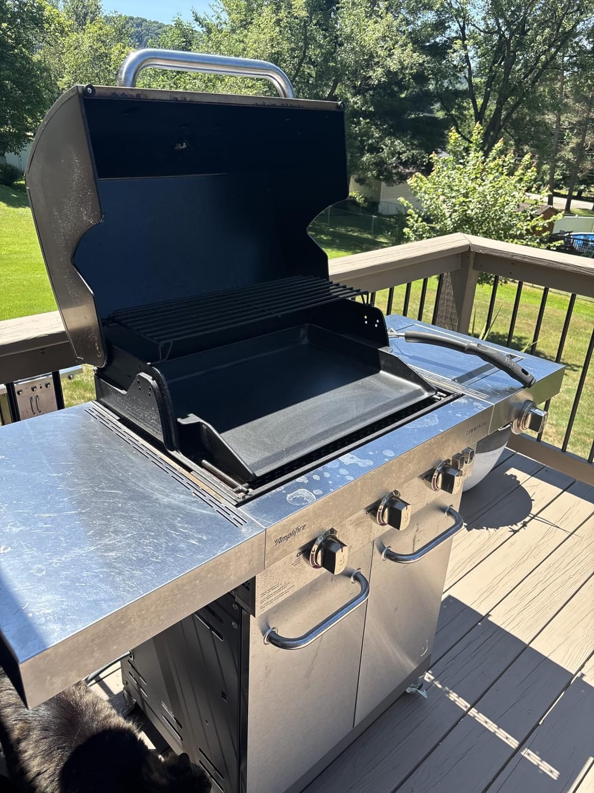 Onlyfire Universal Cast Iron Cooking Griddle, 18.5