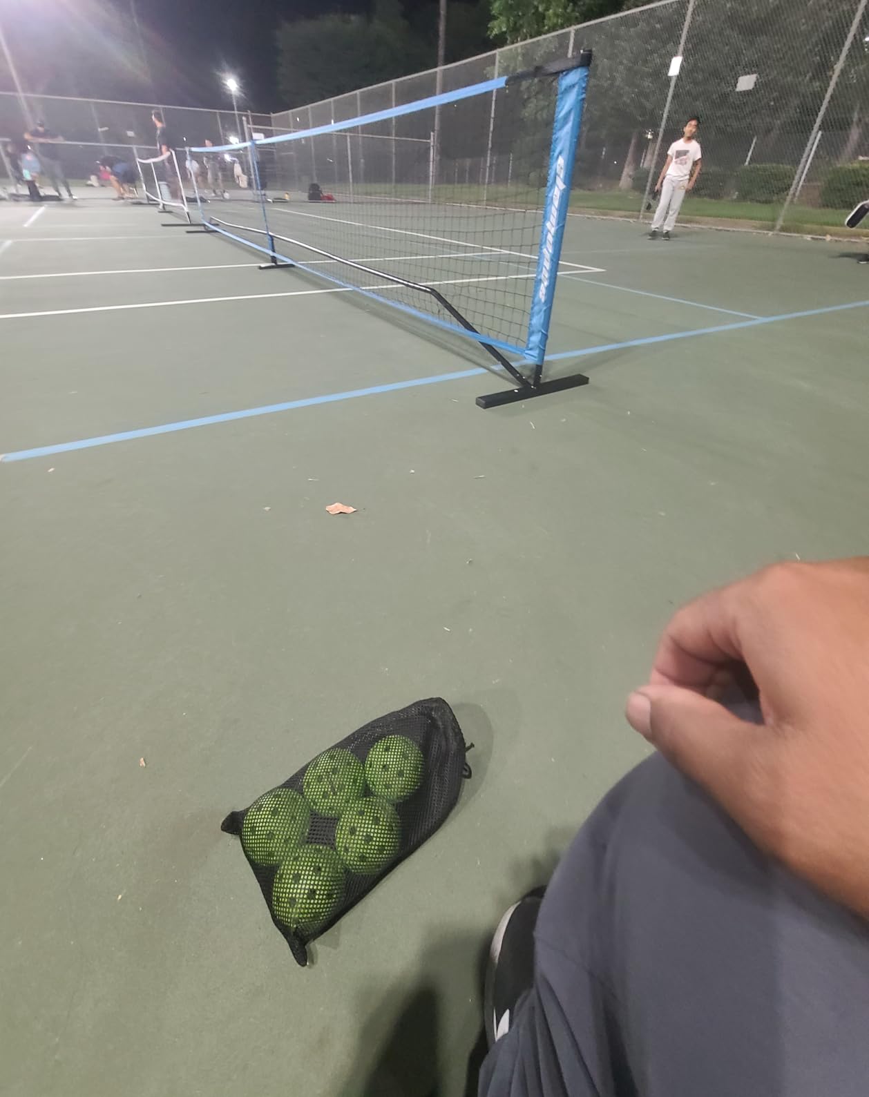 cyclotron 6-Pack Pickleball Balls - USAPA Approved, 40-Hole Outdoor & Indoor Pickleballs with Mesh Bag, High-Visibility Durable Balls for Practice customer photo 1
