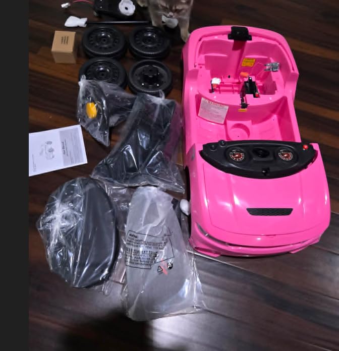 Licensed Dodge Police Electric Ride on Car for Toddlers 1-3 w/Lights & Horn customer photo 2