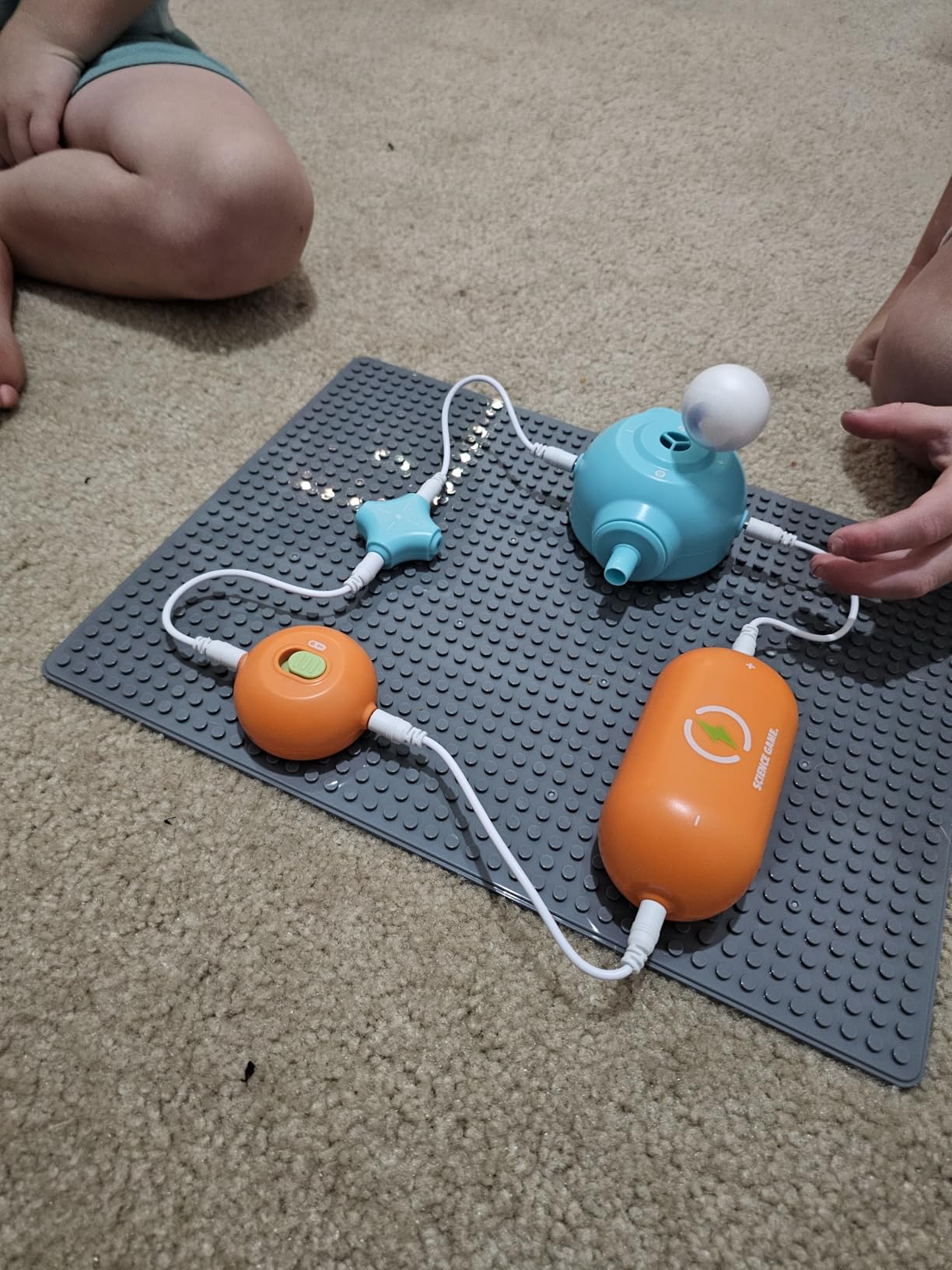Science Kits for Kids, 448+ Projects Circuit Exploration Kits Educational Electronics Toys for Boys & Girls Hands-On Engineering Toy, Birthday, Halloween, Christmas Gift for Ages 5 6 7 8 9 10 11 12 customer photo 2