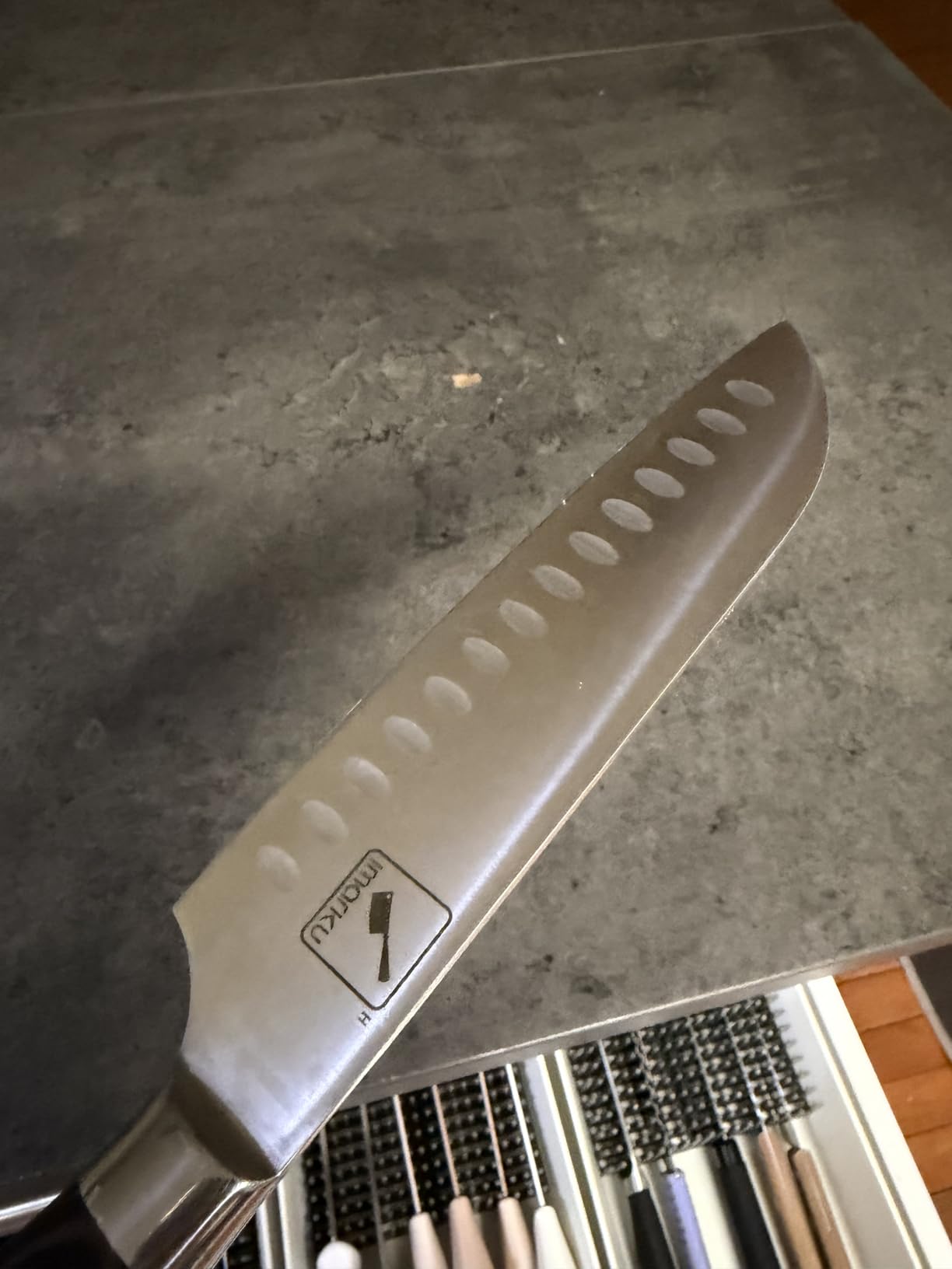 imarku Brisket Knife 12 Inch, Japanese High Carbon Stainless Steel customer photo 1