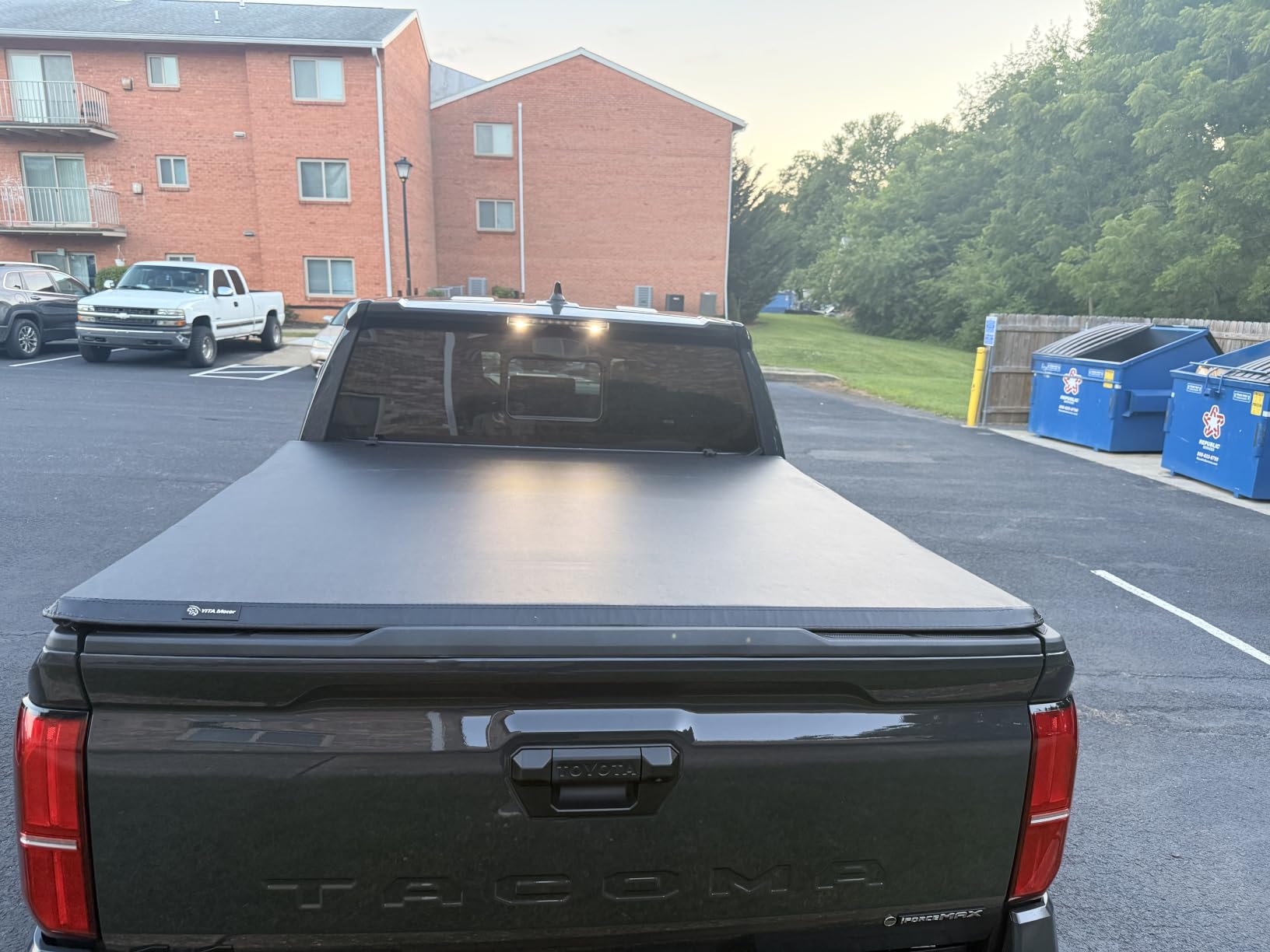 Soft Tri-Fold Truck Bed Tonneau Cover Fit for Toyota Tacoma 2024-2026 5ft customer photo 2