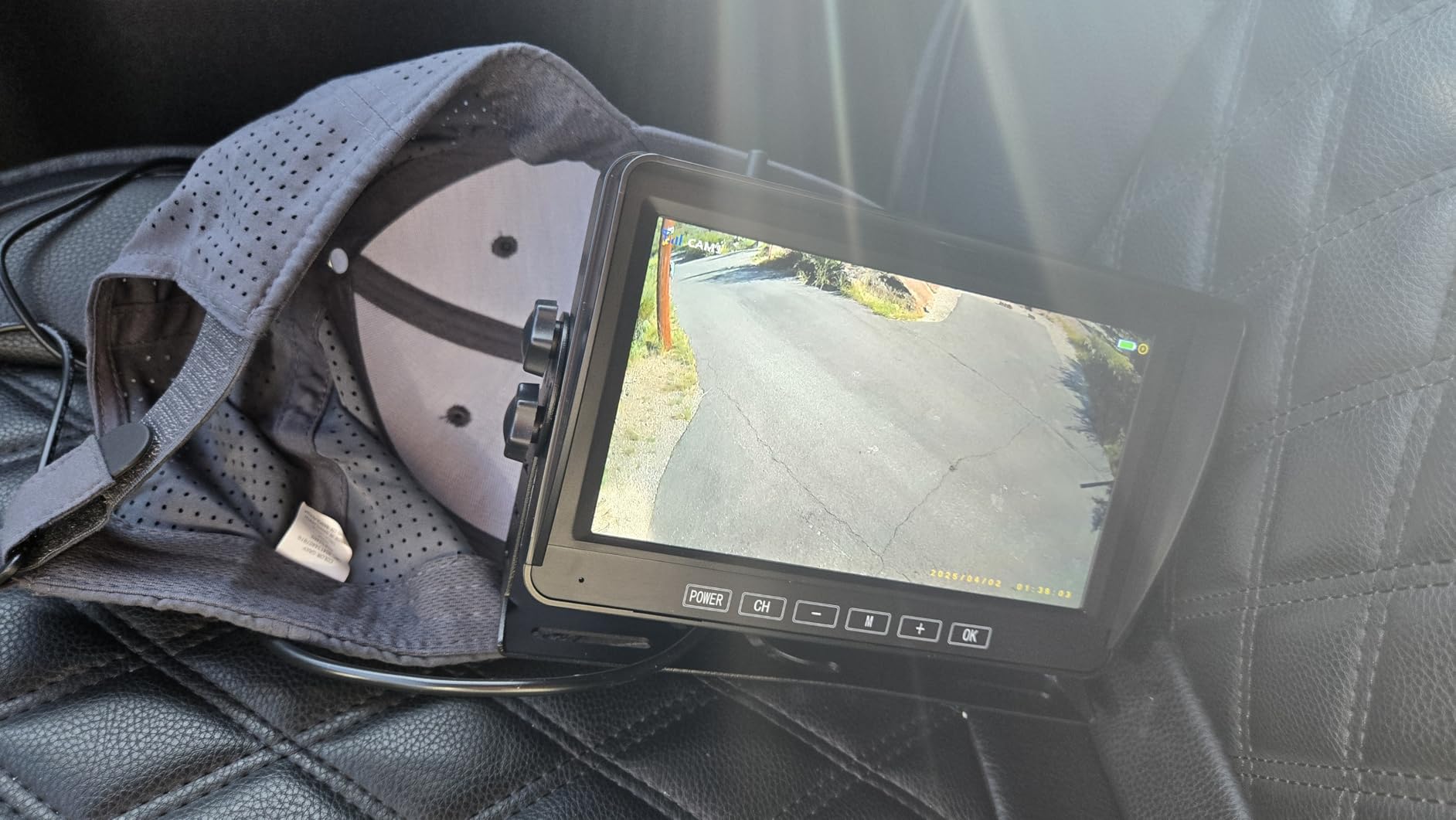 Wireless Backup Camera for RV Install-Free 7-Inch: Magnetic HD 1080P customer photo 1