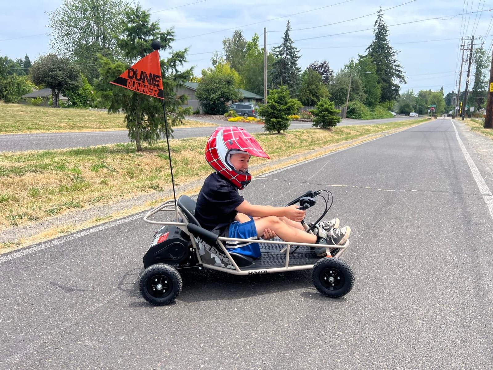 Ground Force Dune Runner Go Kart | Electric Race Cart customer photo 2