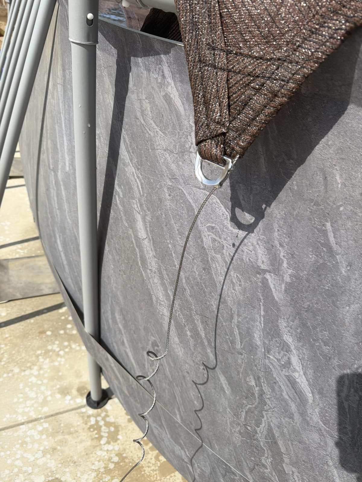 Heavy Duty 18' x 20' Rectangular Black Sun Shade Sail – 260 GSM Commercial Grade, UPF50+ UV Protection, Strong, Stylish, Built to Last with Custom Sizes 5-Year Warranty customer photo 1