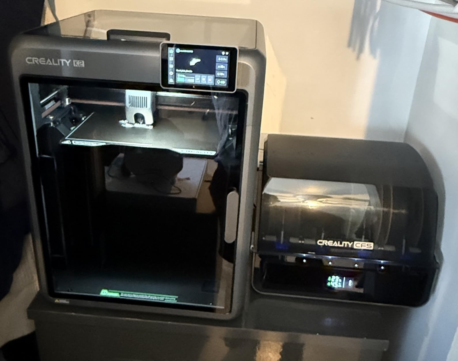 Creality K2 Combo (A) 3D Printer, Multicolor Printing with CFS, 600mm/s Printing Speed, 95% Pre-Assemble, Smart Al Camera & Auto Leveling, Next-Gen Direct Drive Extruder, Build Volume 260*260*260mm customer photo 1