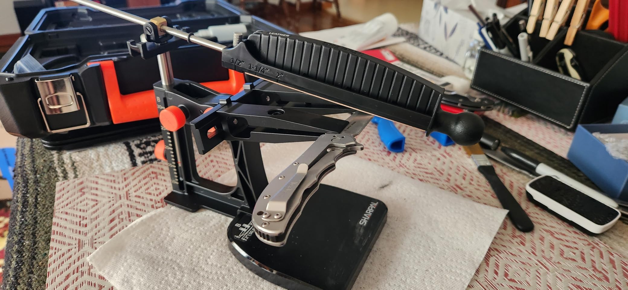 SHARPAL 202H Precision Knife Sharpening System, Adjustable Angle 10–35° customer photo 2
