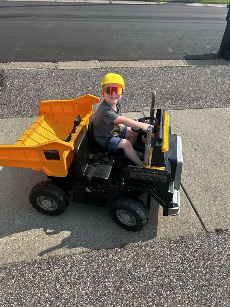 24V 4WD Ride On Dump Truck w/400W Motors, 24