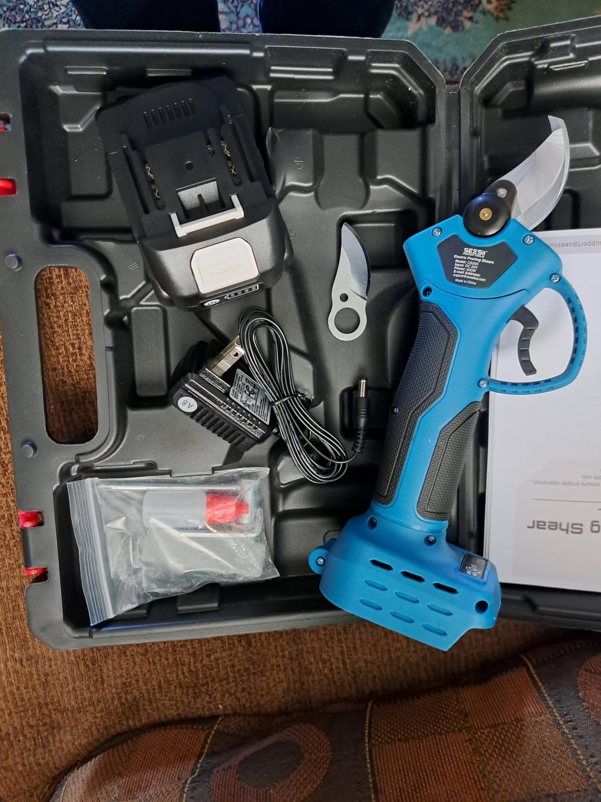 SEESII Electric Pruning Shears 4 Modes, 2.2
