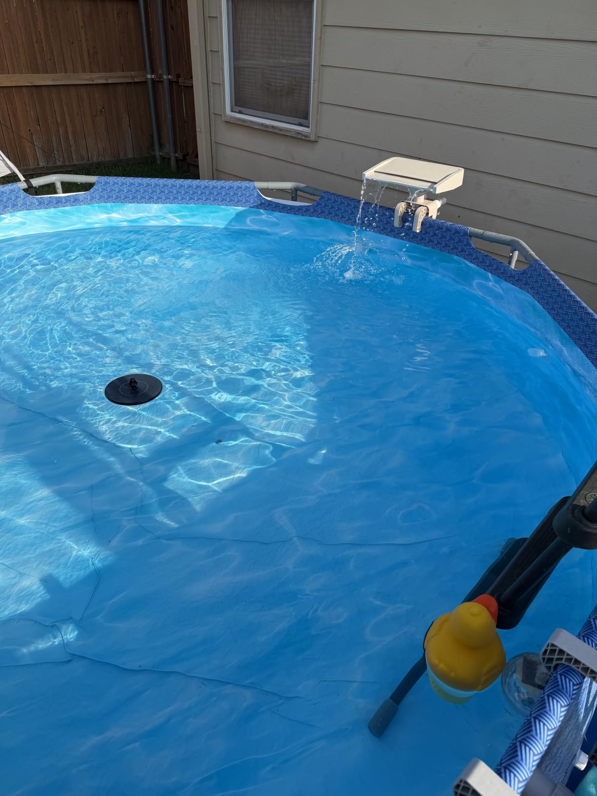 Above Ground Pool,10ft x 30in Frame Deep Swimming Pool-Grey customer photo 2