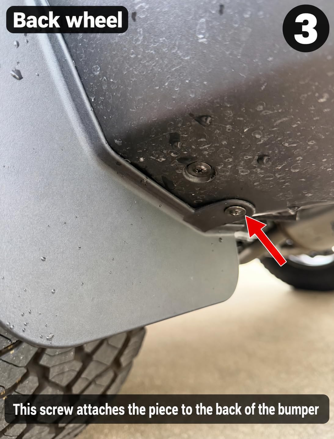Autorder Mud Flaps for Ford F150 F-150 2021-2026 Accessories All-Weather Splash Guards Protect Paint Mudflap No Drilling Required Mud Guard Body Kits for F150 Set 4PCS(Not fit Raptor Models) customer photo 1