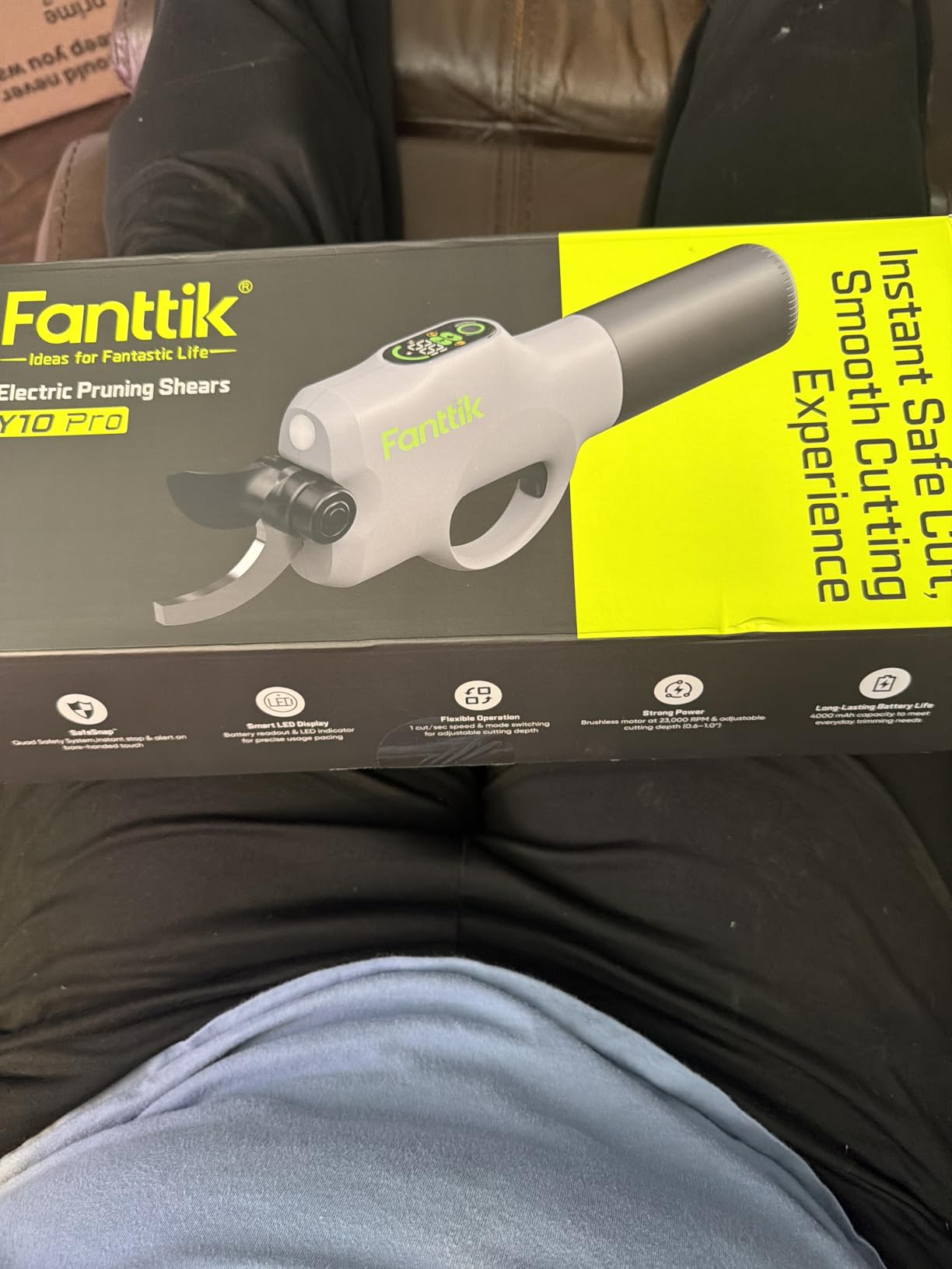 Fanttik Y10 Pro Cordless Electric Pruning Shears with Brushless Motor customer photo 1